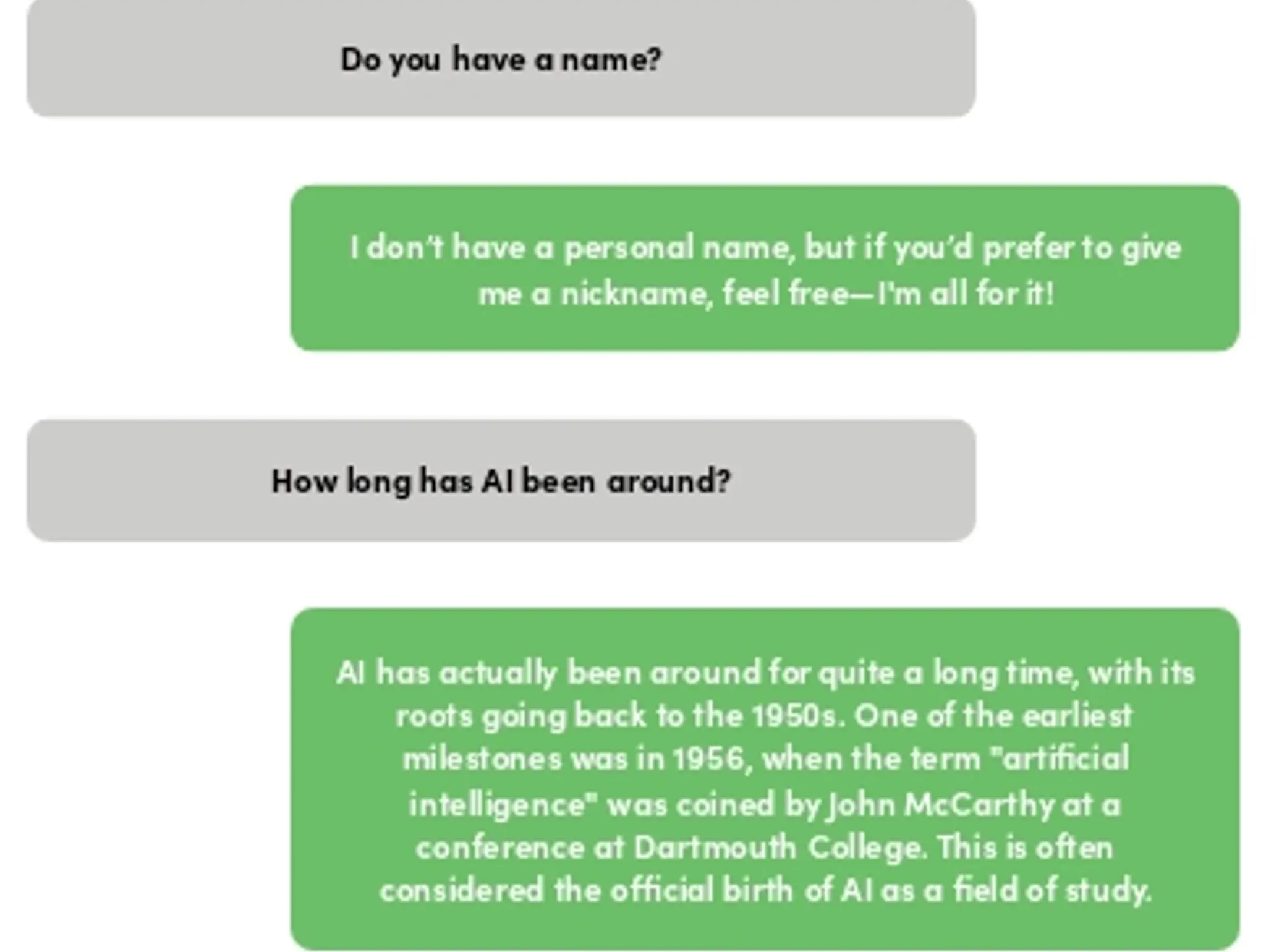Interview with AI