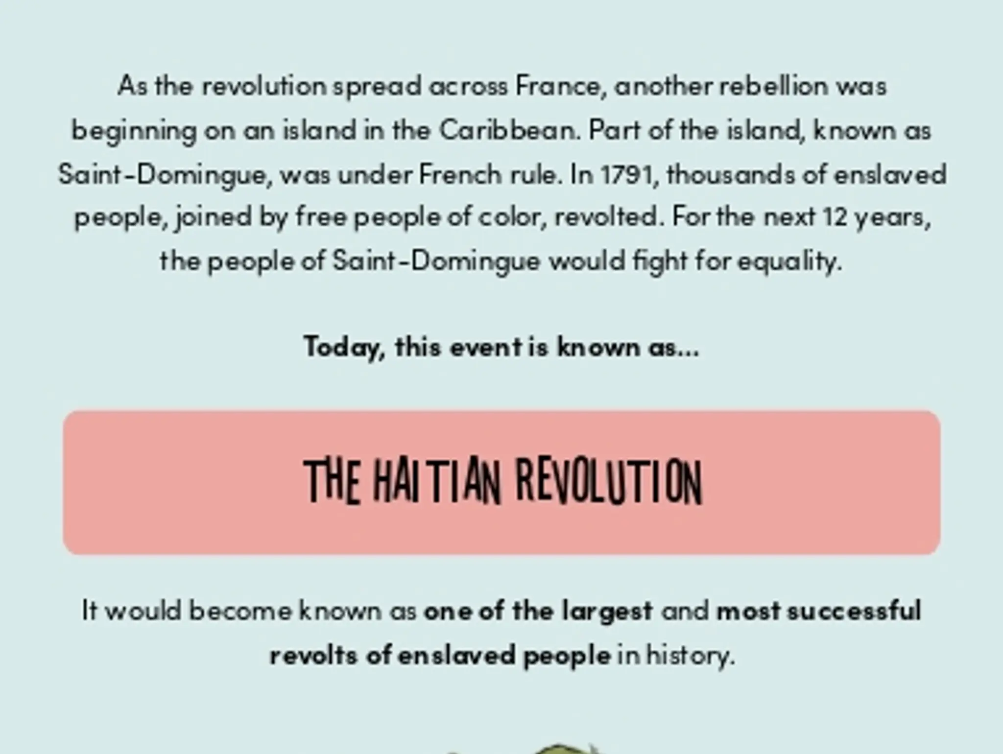 Aftershocks: The Haitian Revolution