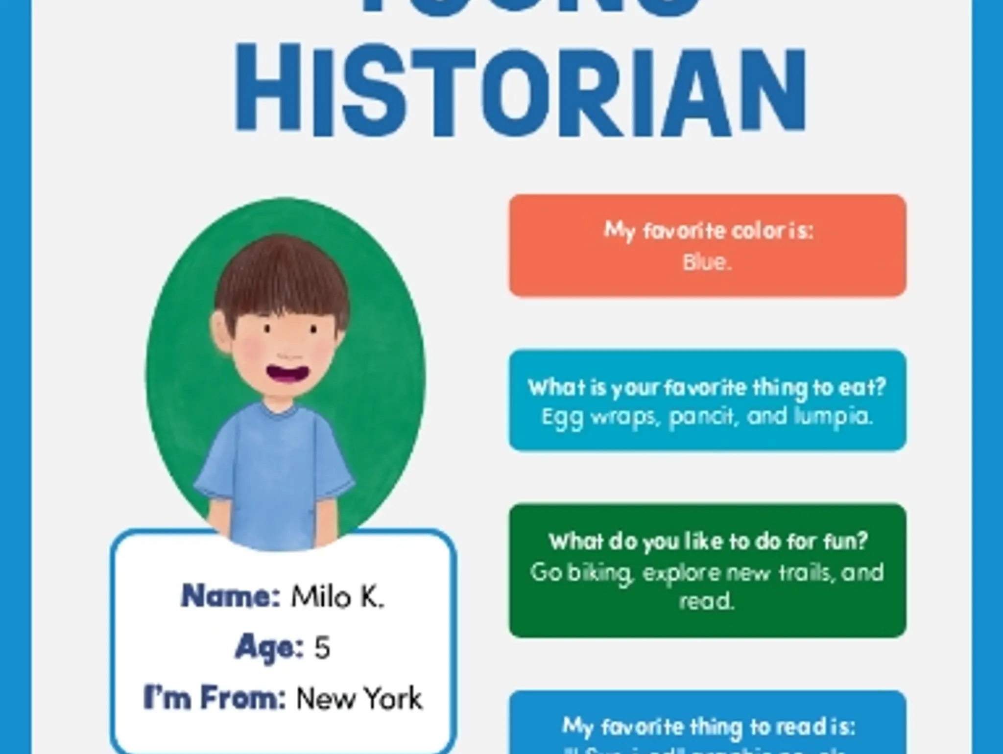 Featured Young Historian