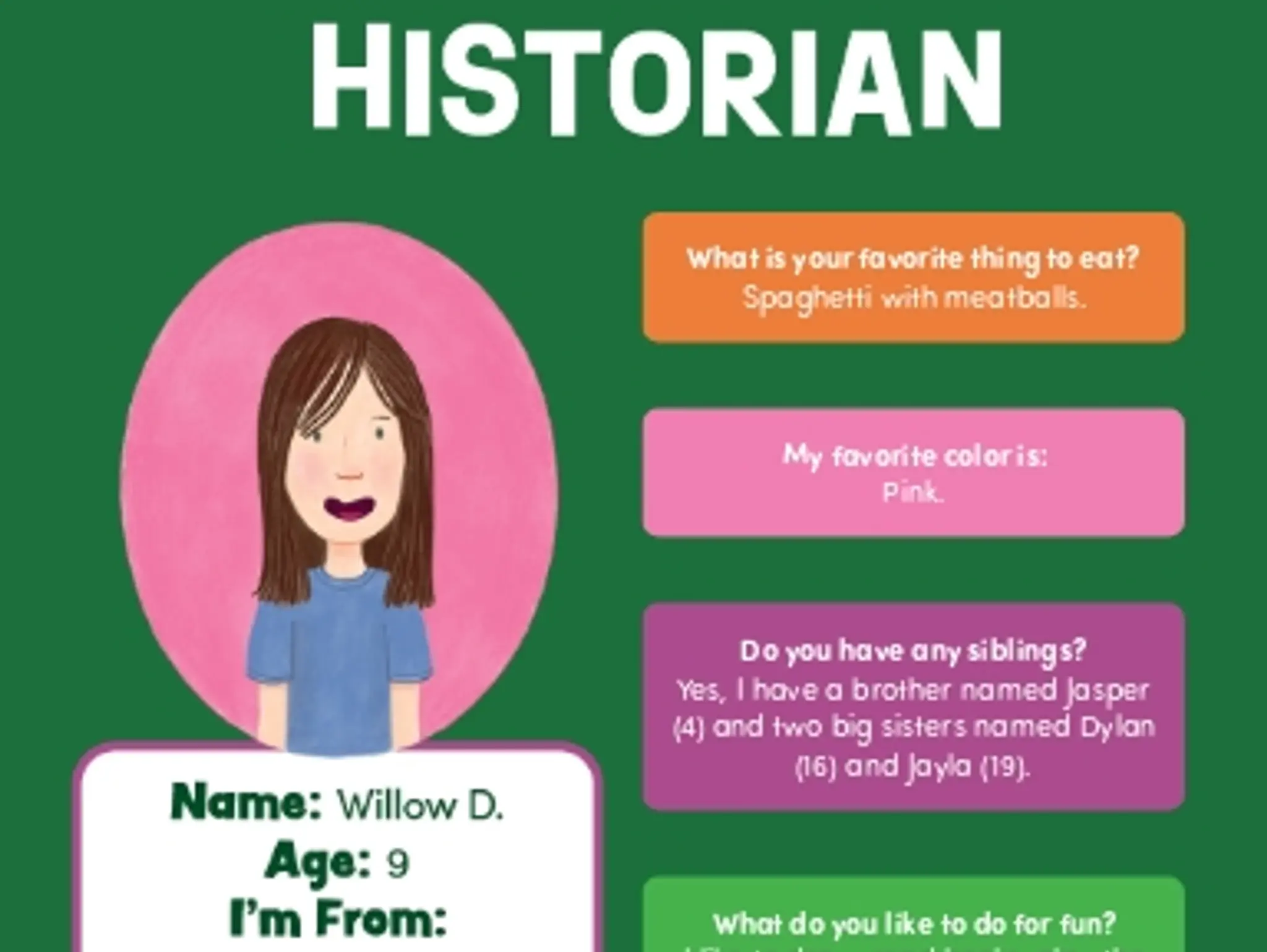 Featured Young Historian