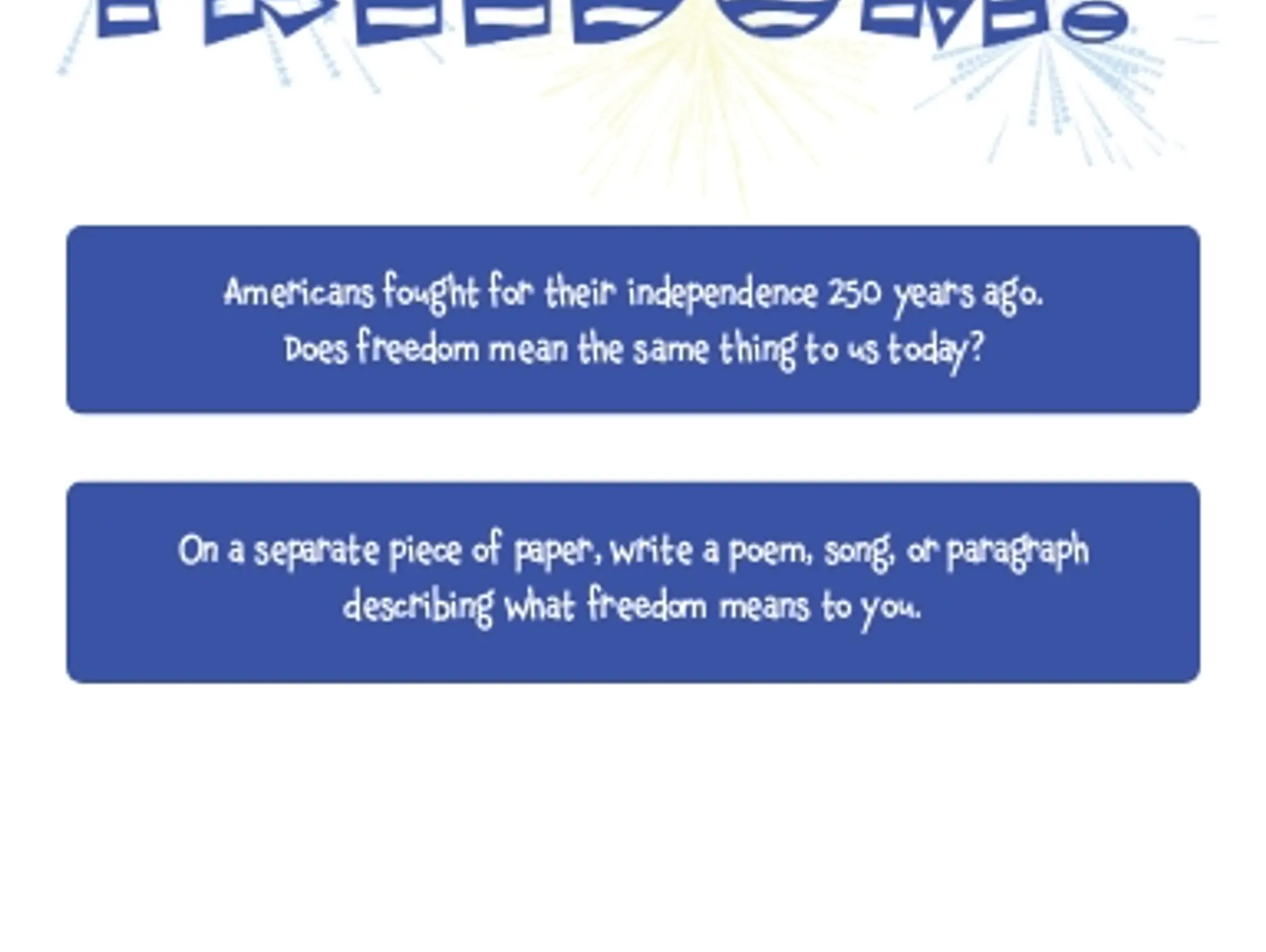 What is Freedom?