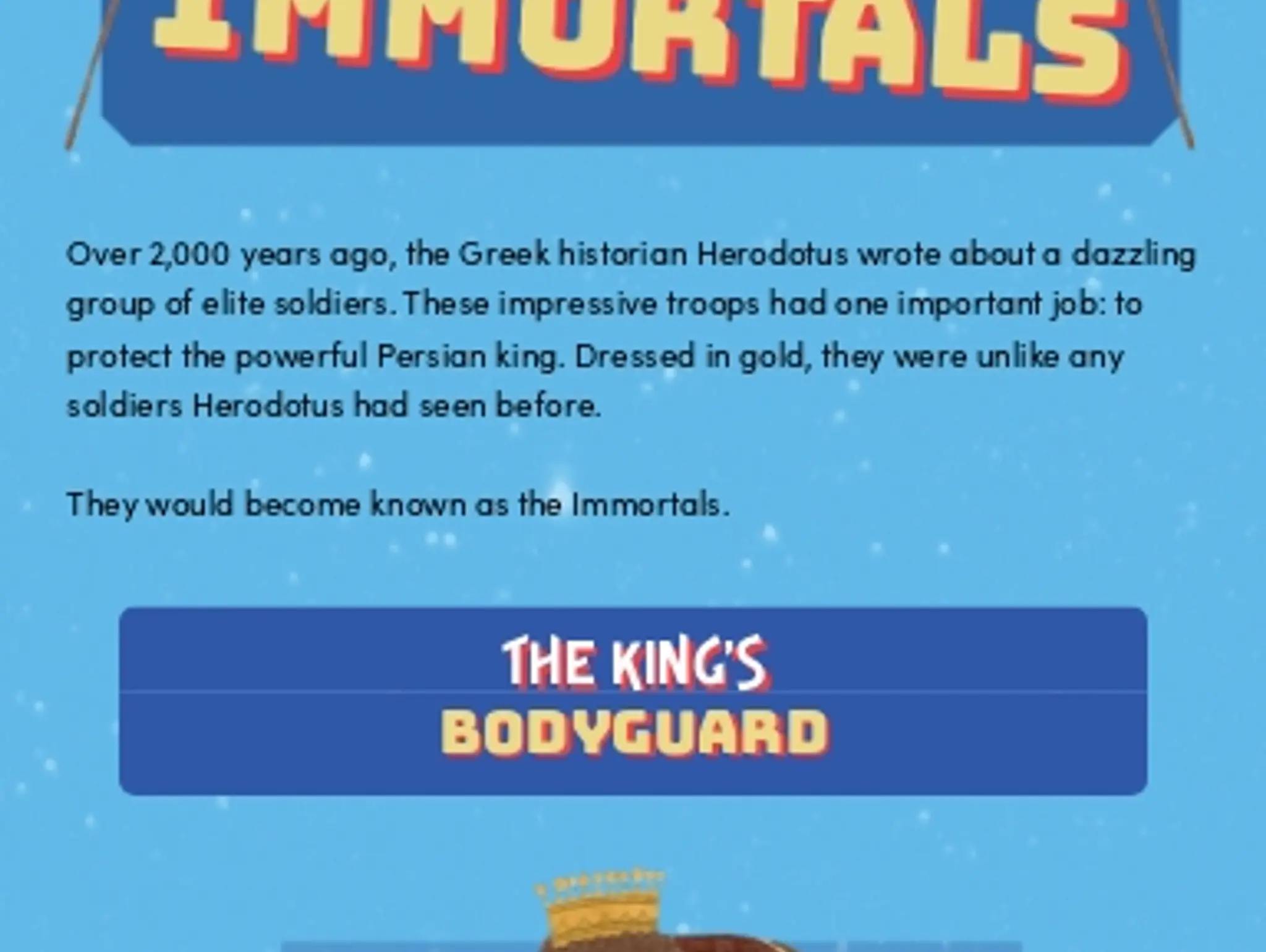 The Persian Immortals