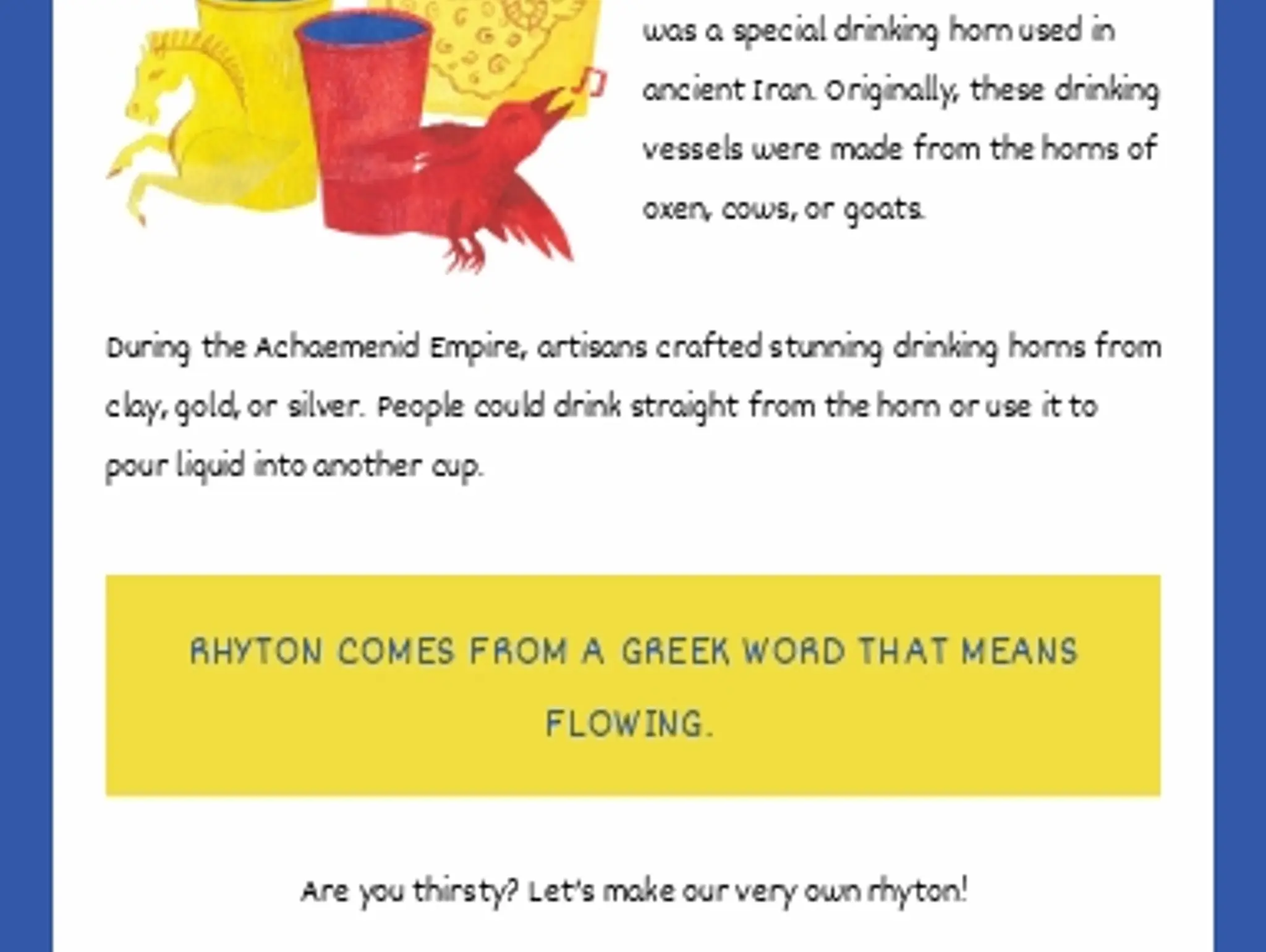 Make Your Own Drinking Horn