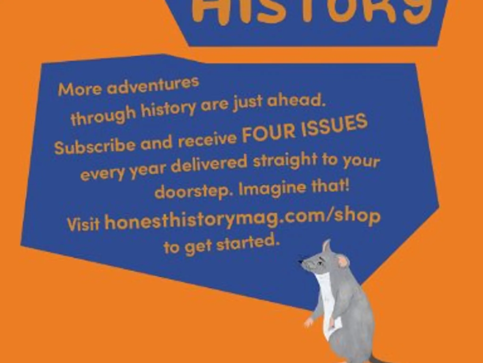 Subscribe to Honest History