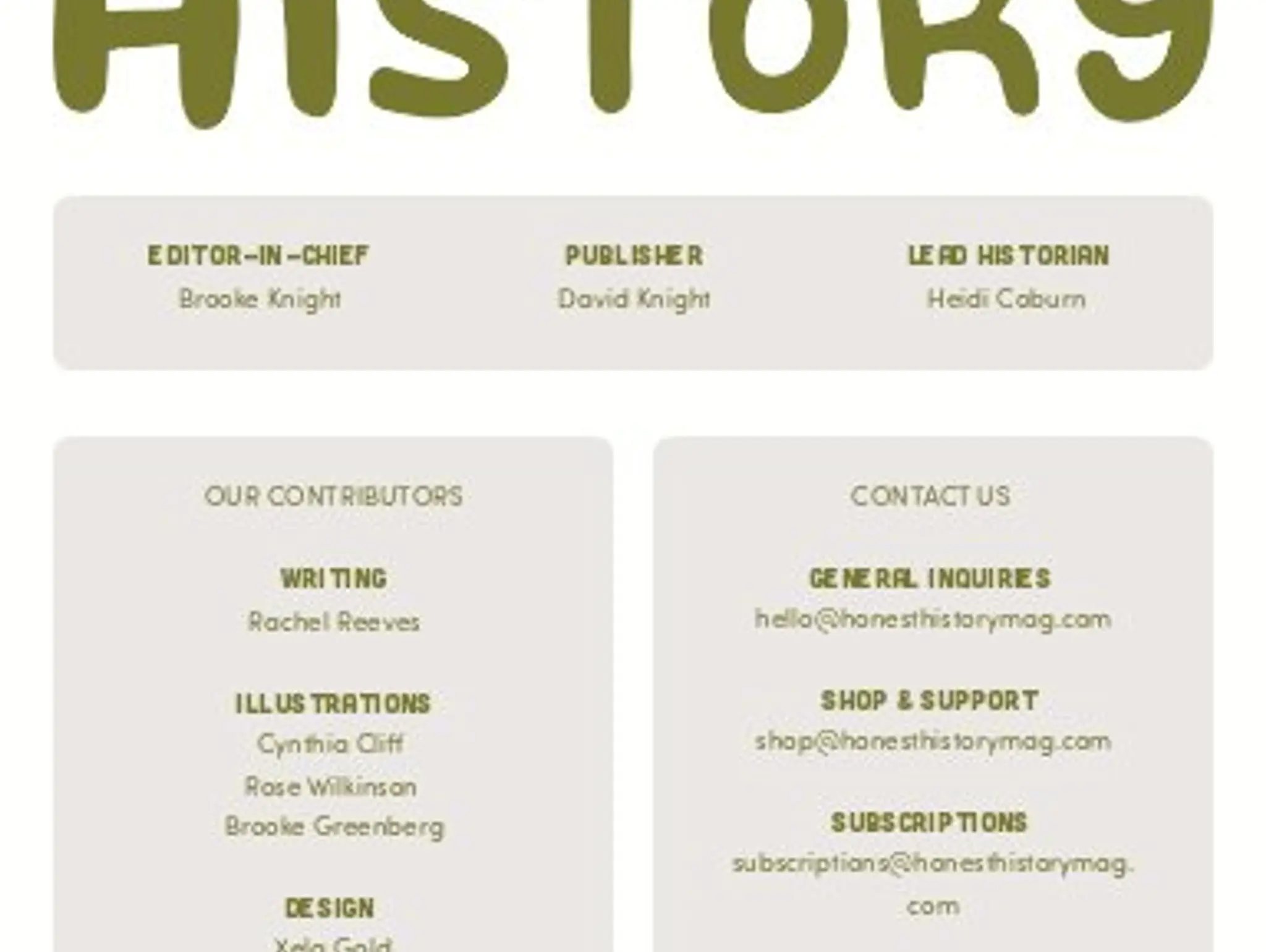 Masthead