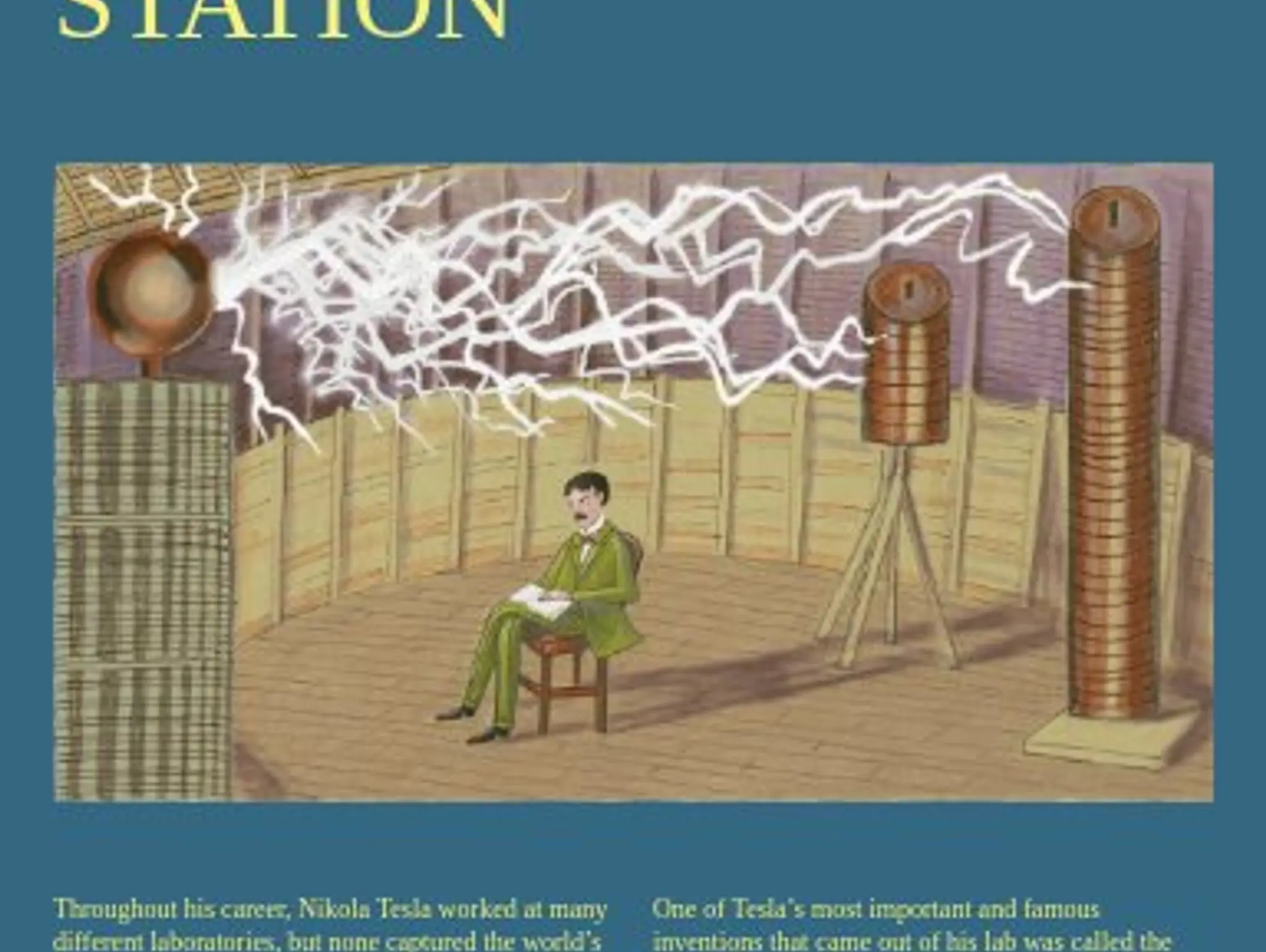 Tesla's Experimental Station