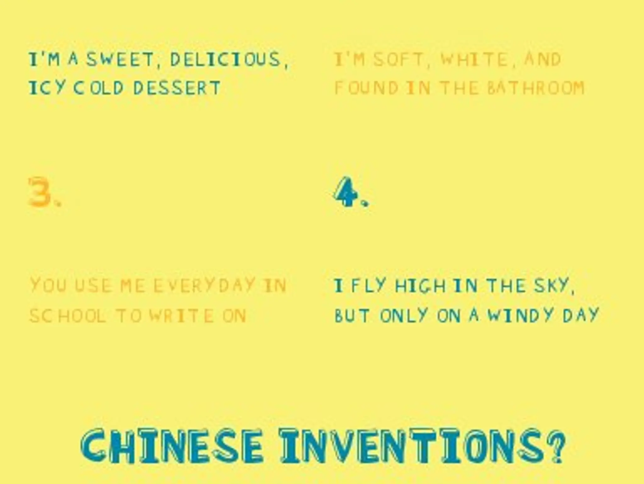 Can You Guess These?
