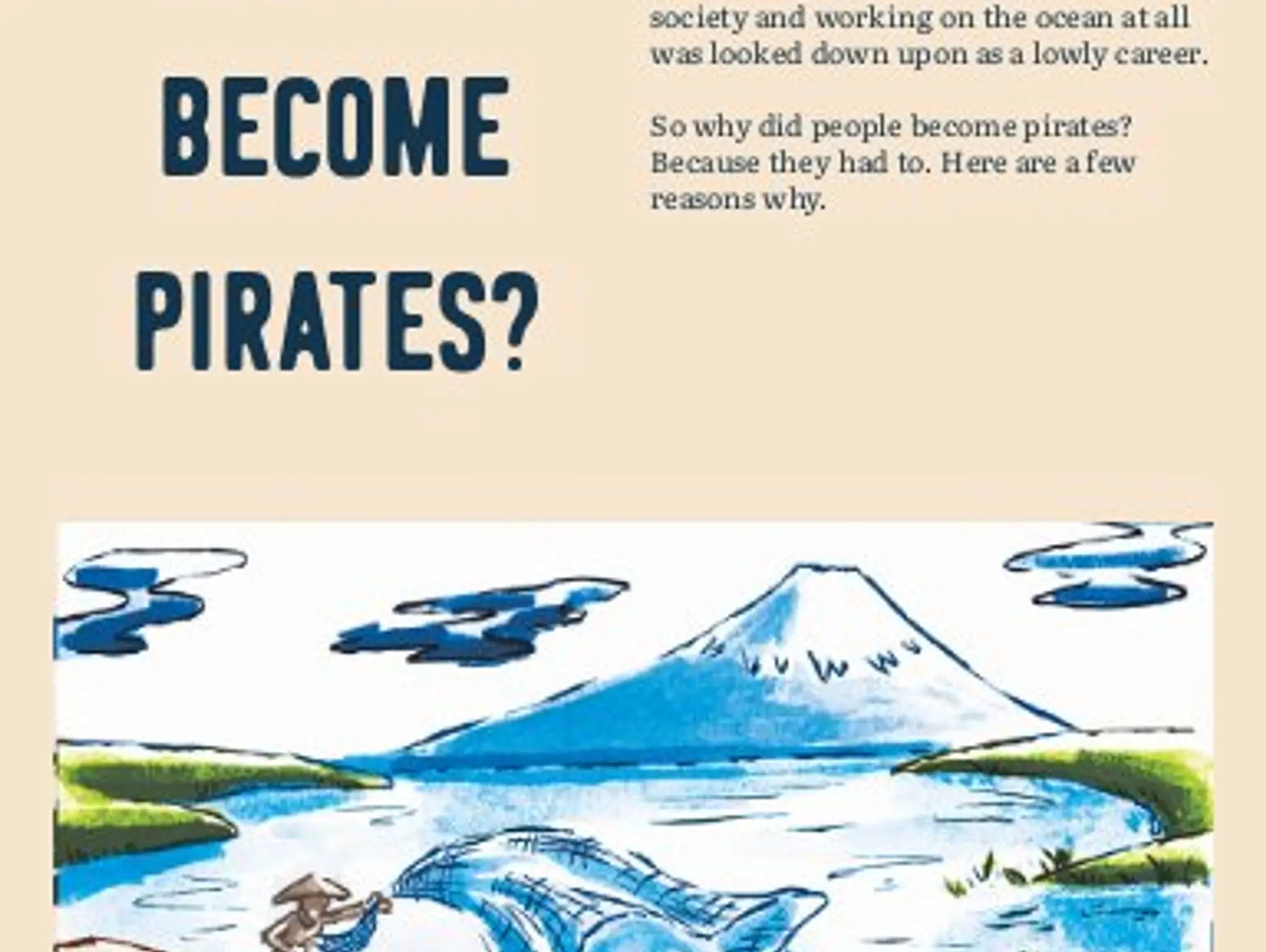 Why Did People Become Pirates