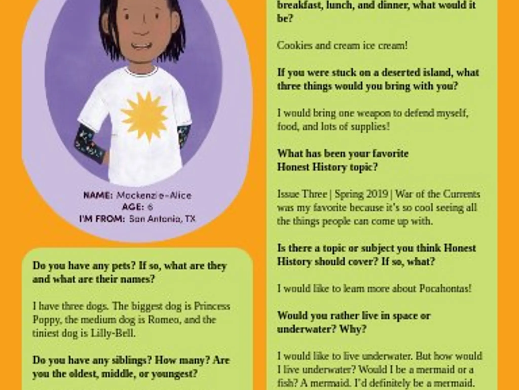 Featured Young Historian
