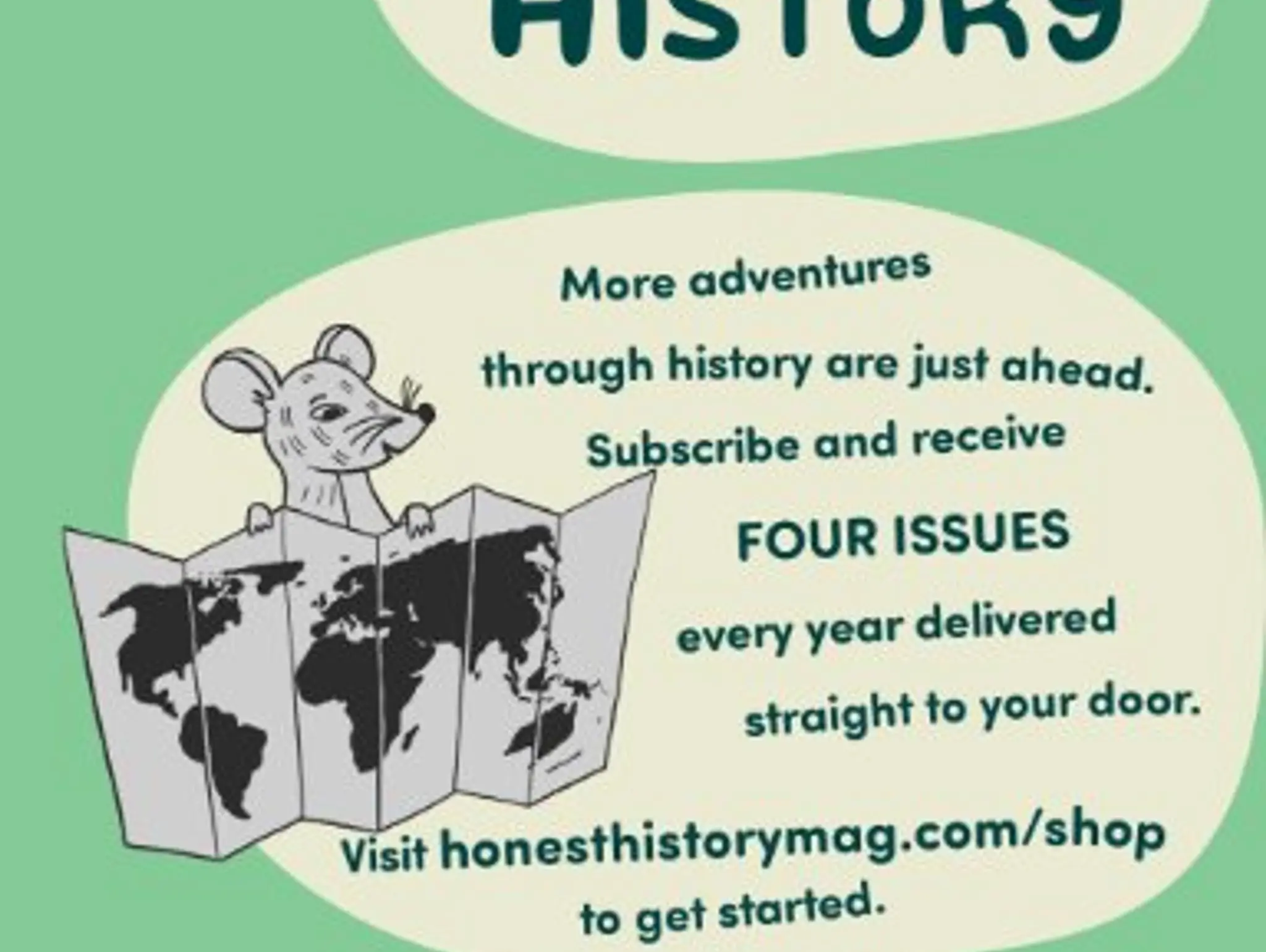 Subscribe to Honest HIstory