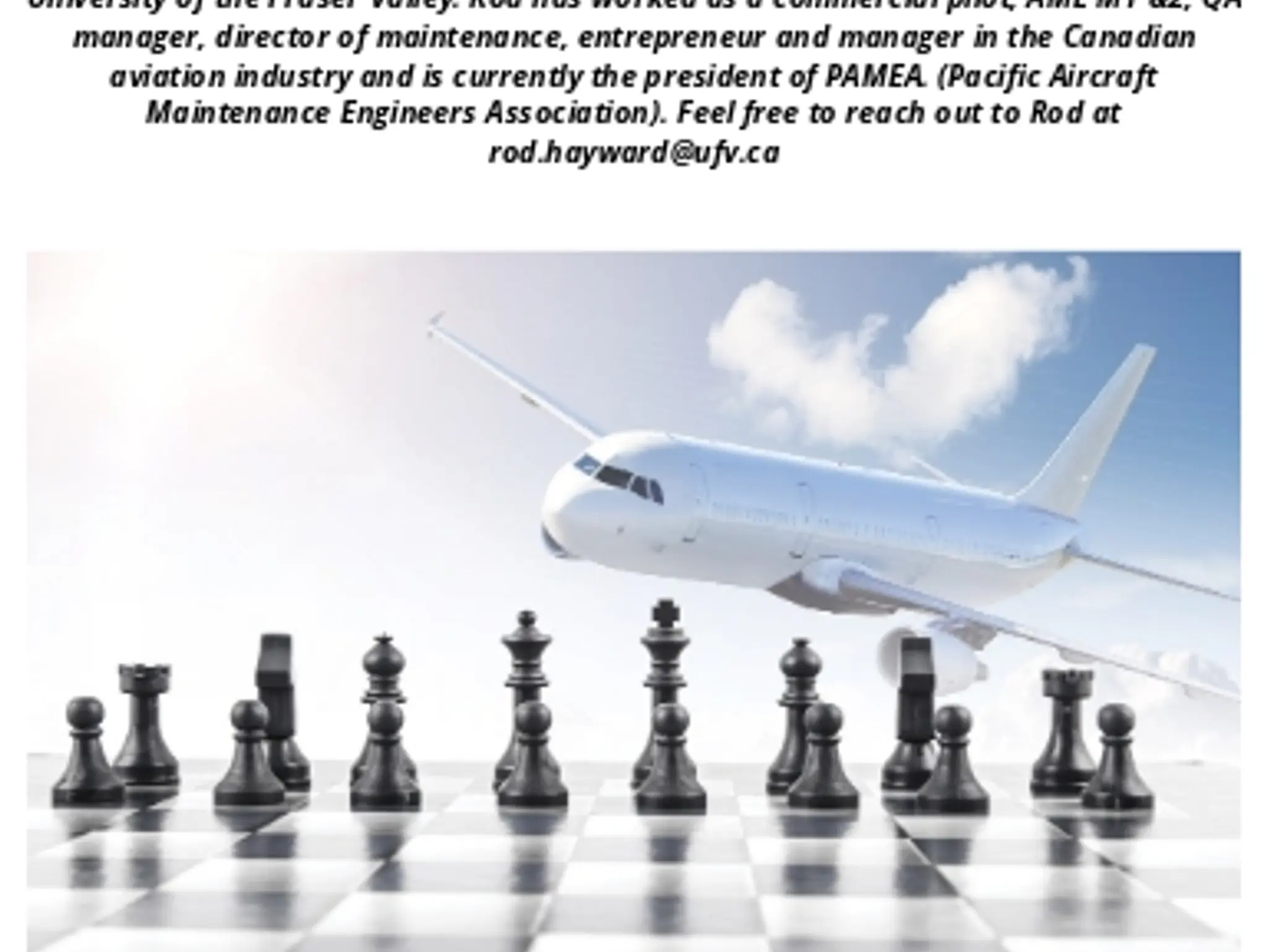 Aviation Management Communications and structural strategies