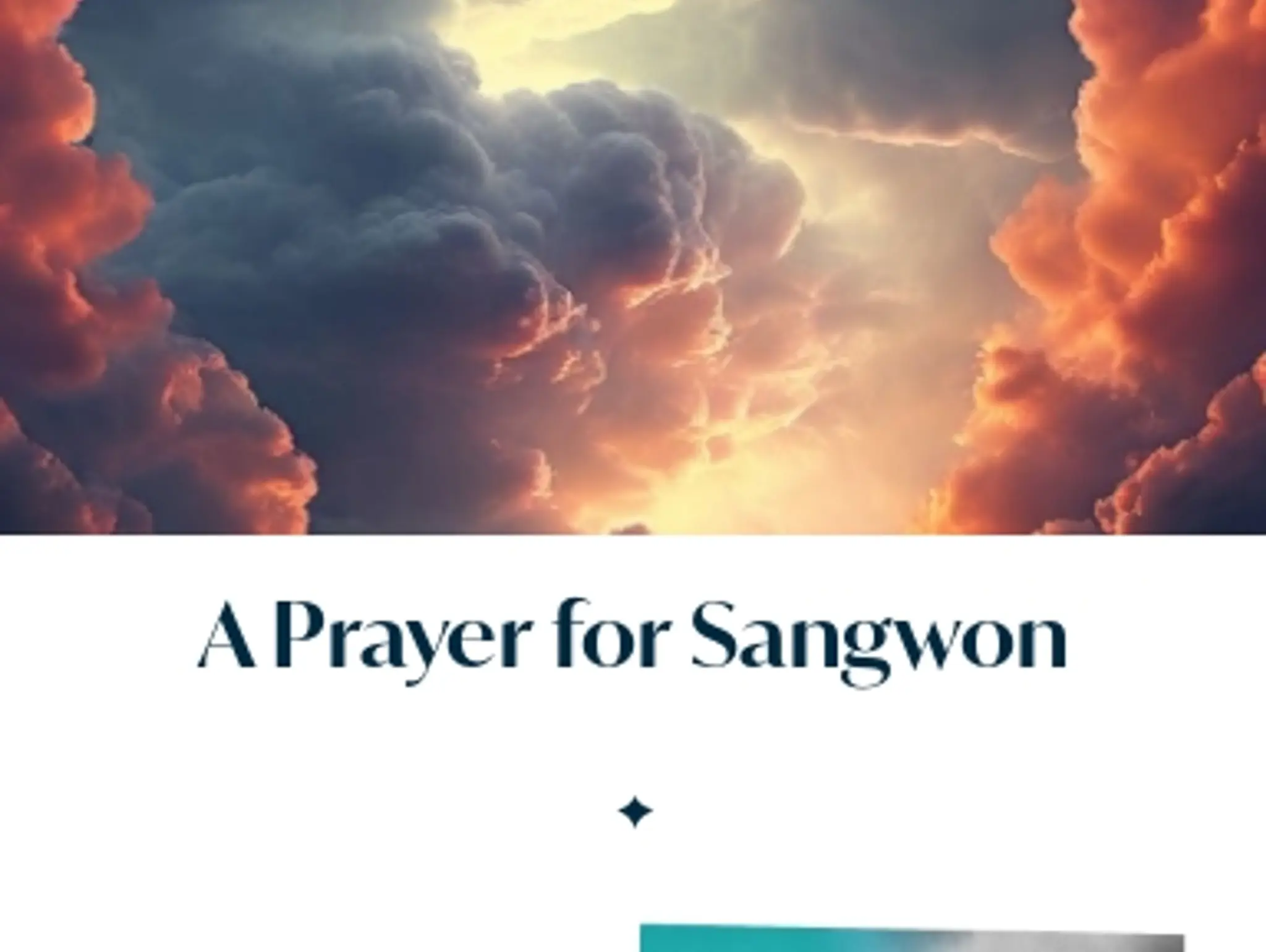 A Prayer for Sangwon