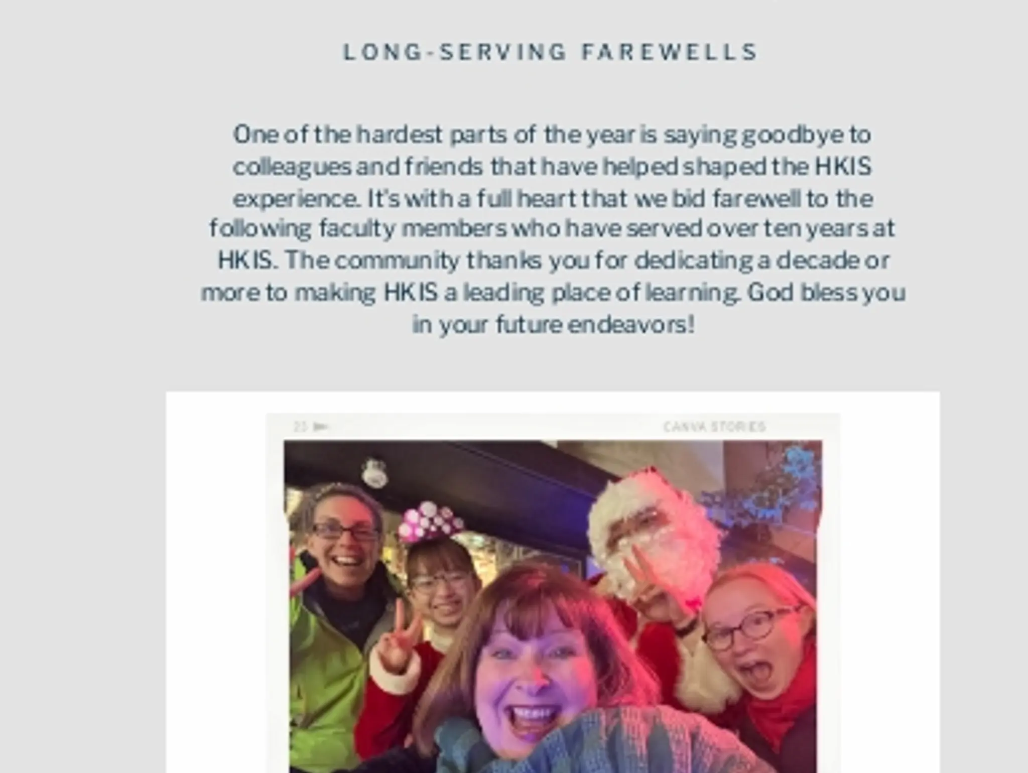 Decades of Service: Long-Serving Farewells