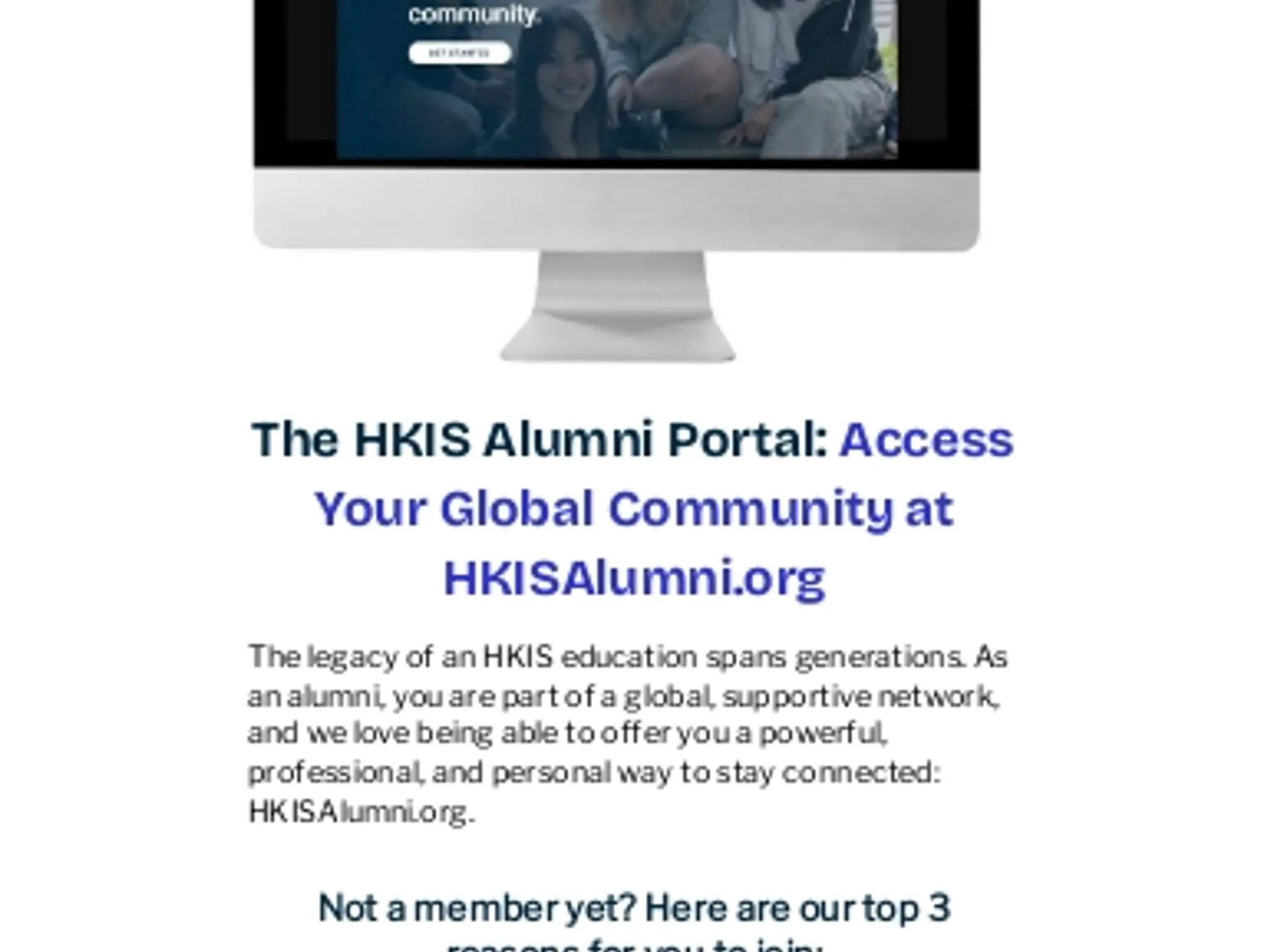 HKIS Alumni Portal