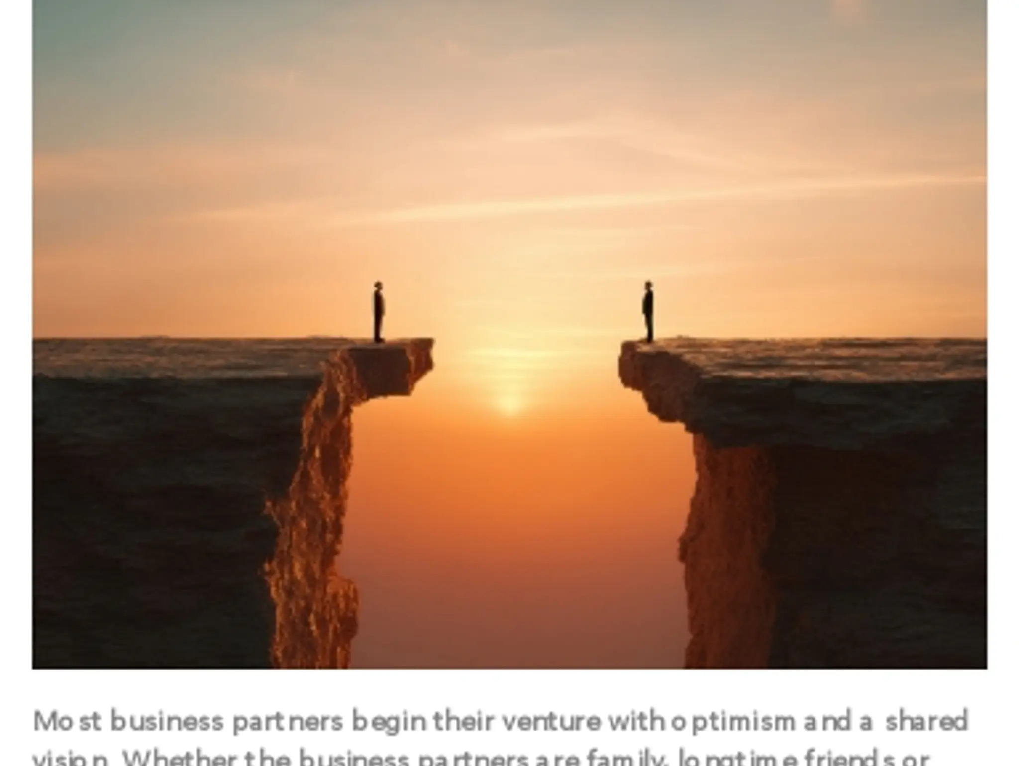 Navigating Business Divorce