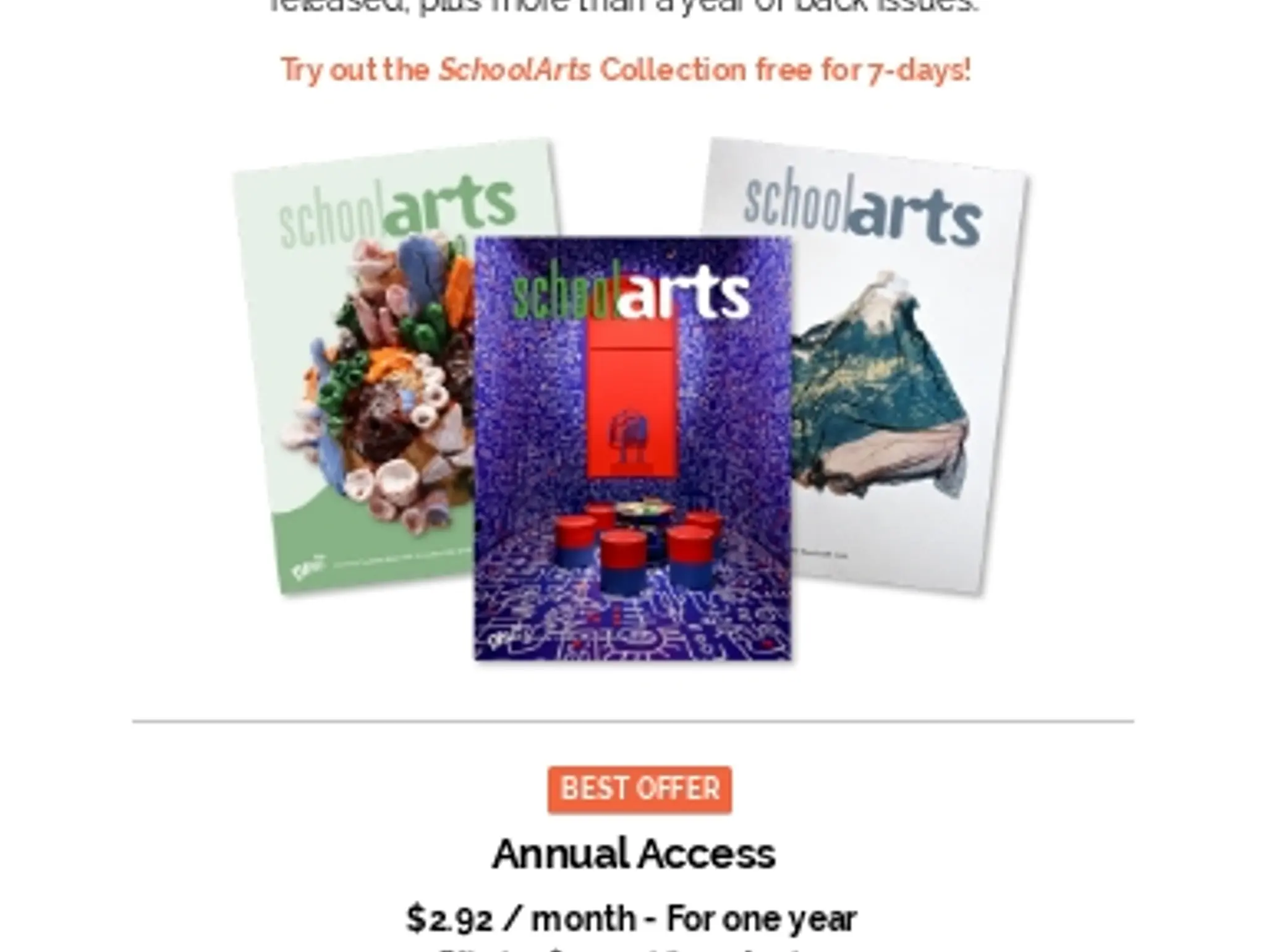Get a Subscription to Art Education Magazine, SchoolArts!