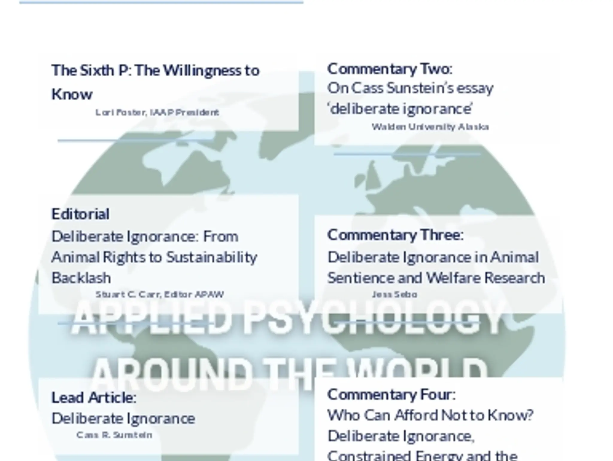 Table of Contents