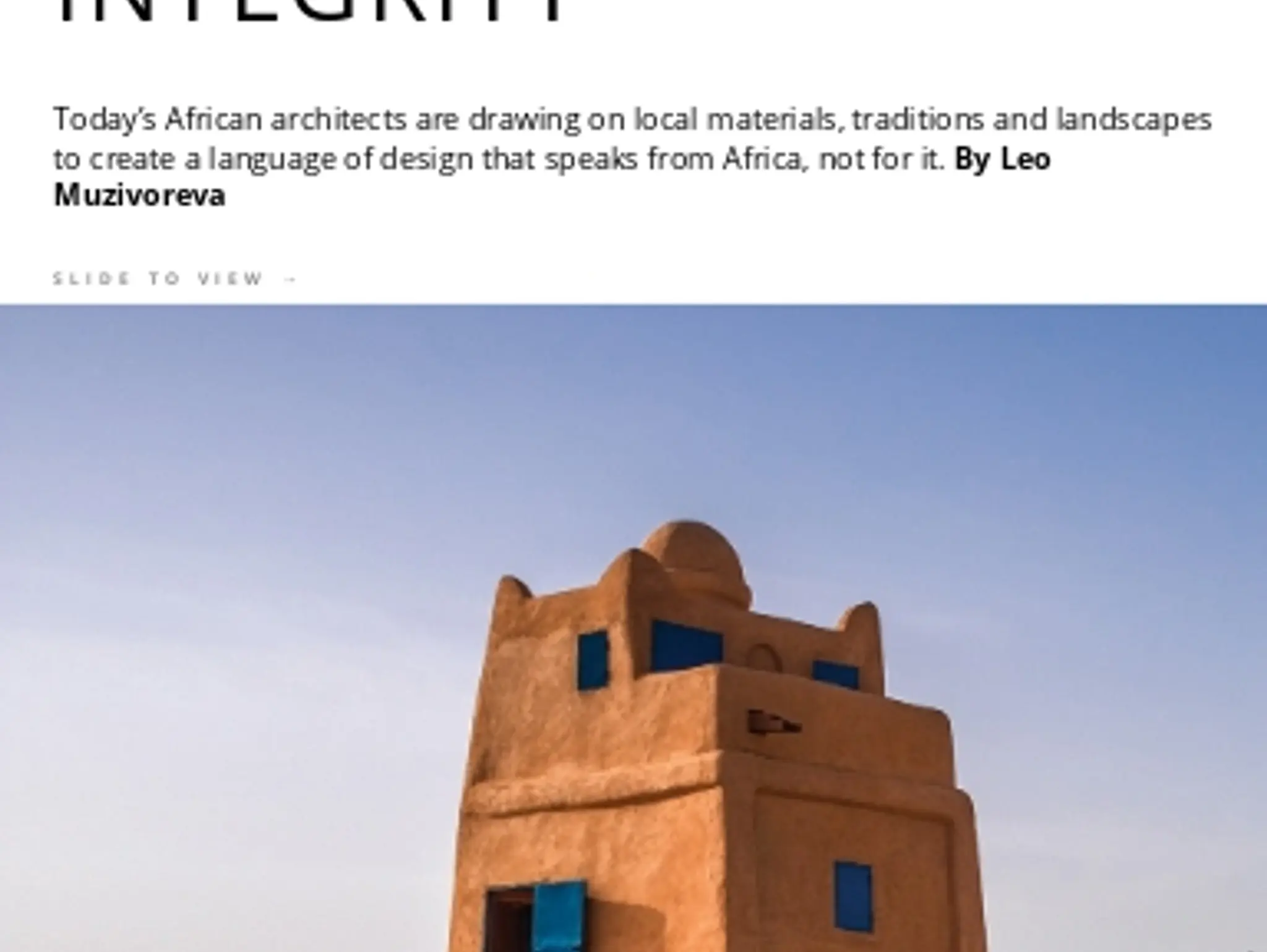 Structural Integrity