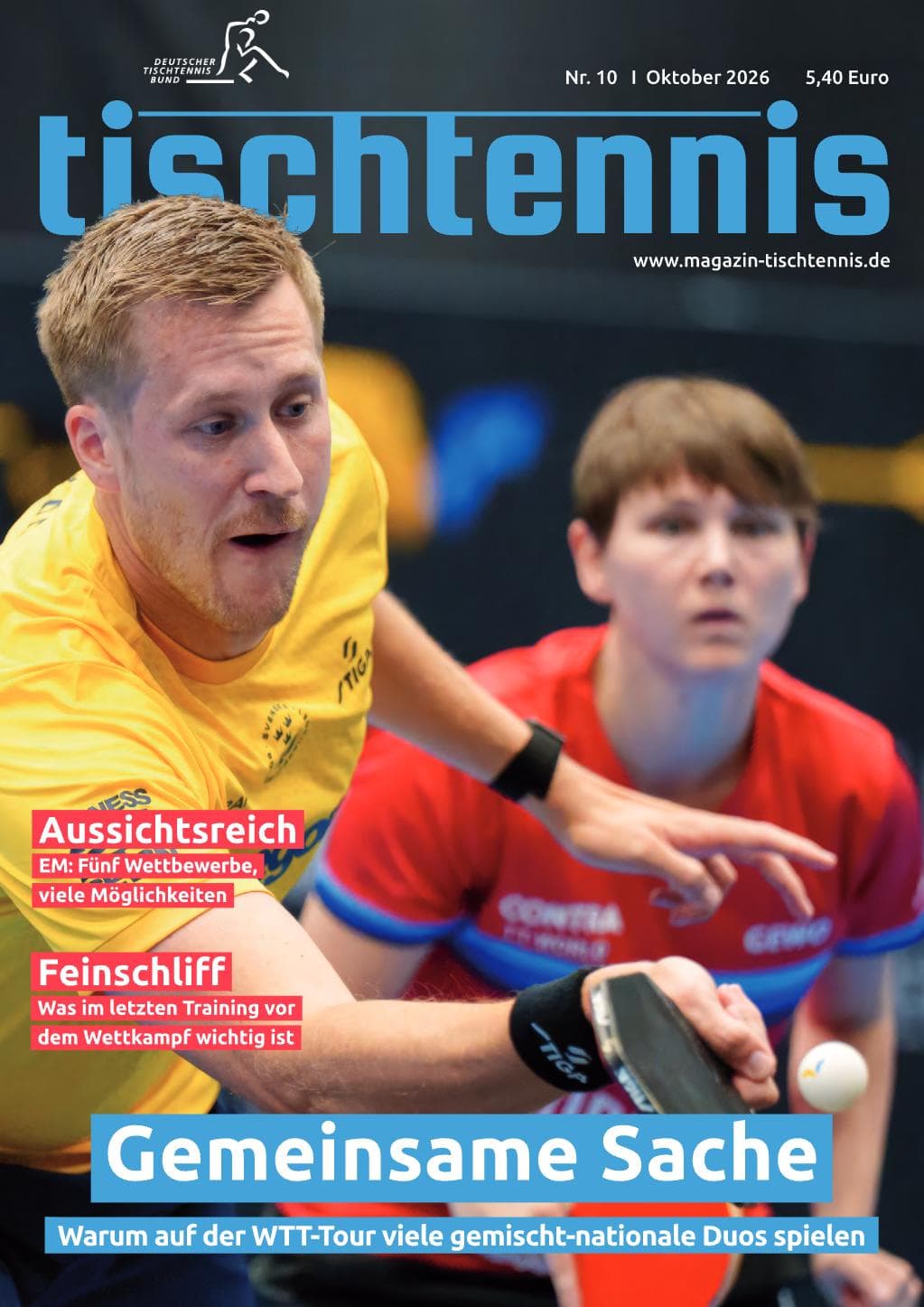 Tischtennis Professional Conversion Demo Magazine