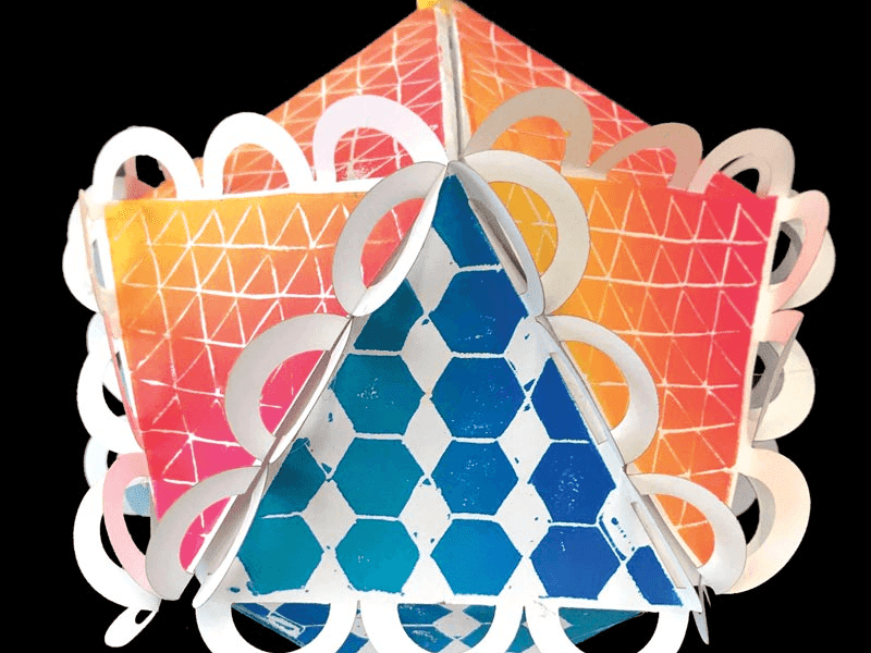 Playing with Paper Icosahedrons