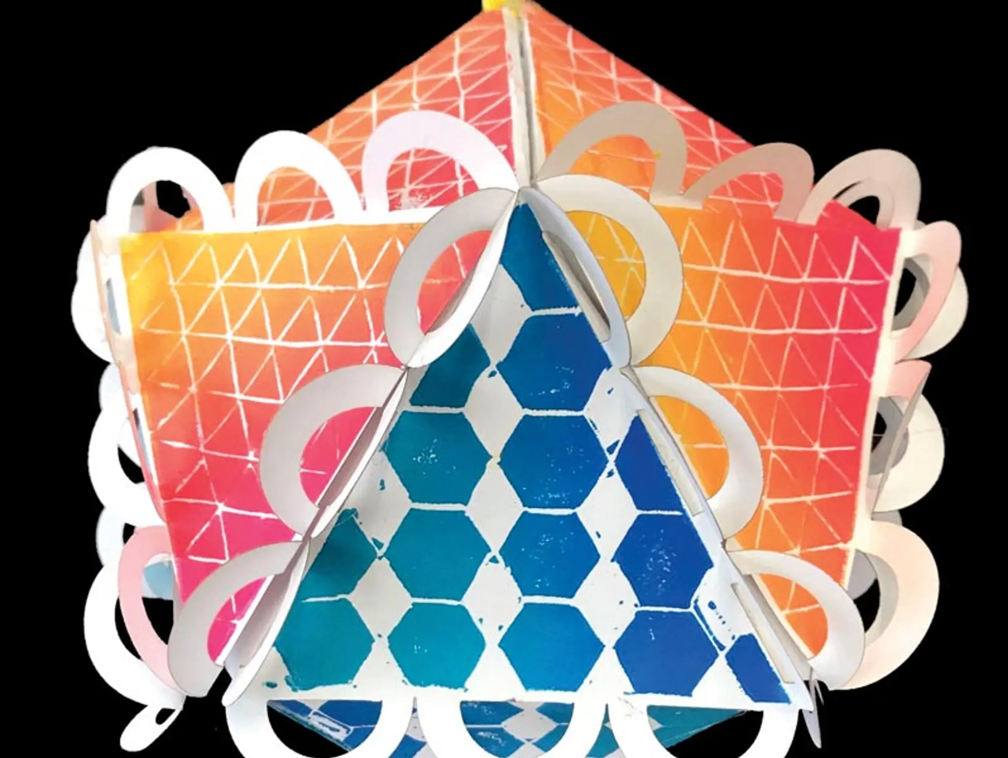 Playing with Paper Icosahedrons