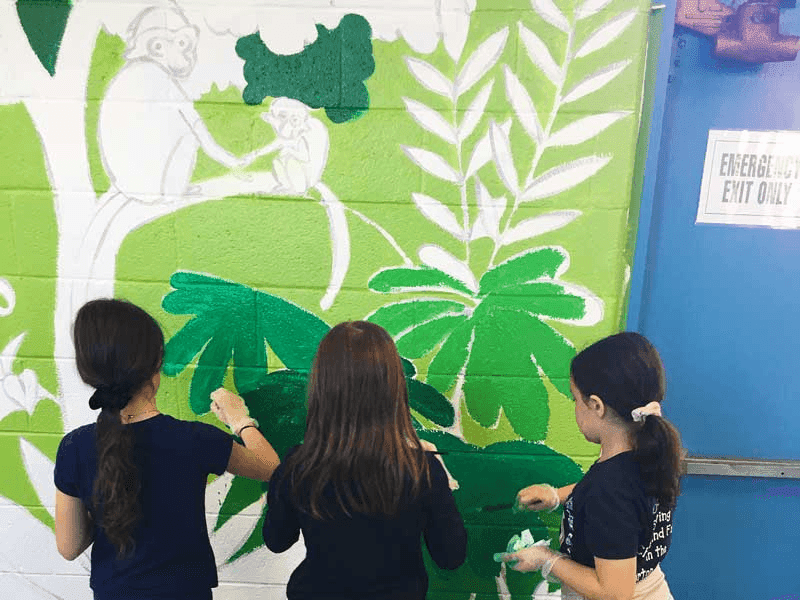 Bioko Breezeway Mural