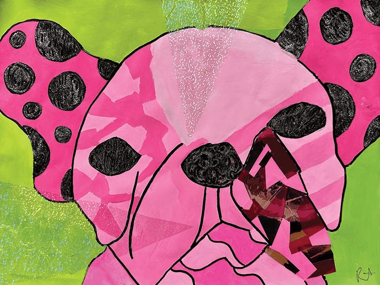 ClipCard: Mixed-Media Vinyl Portraits 