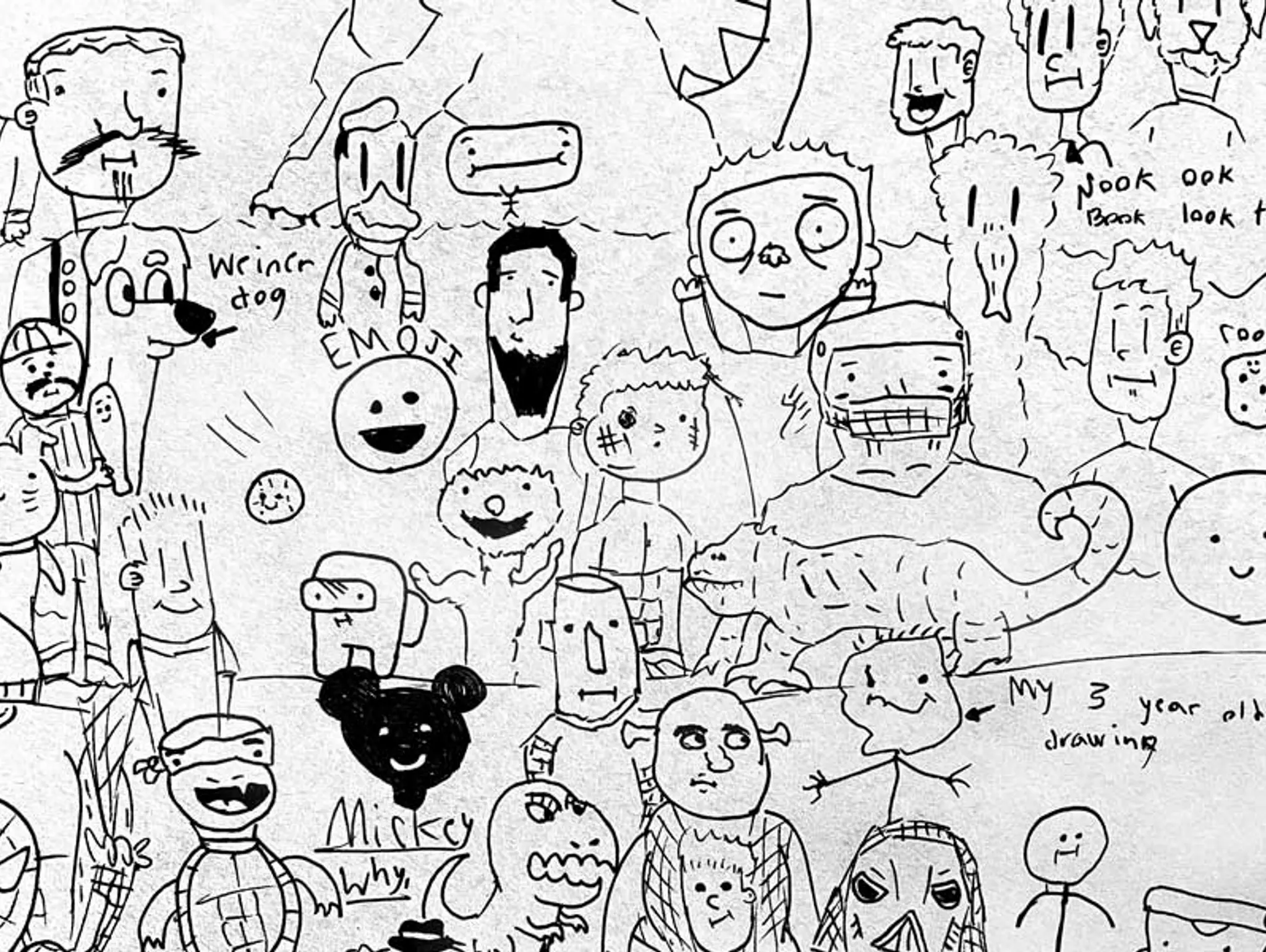 ClipCard: Fifty Faces