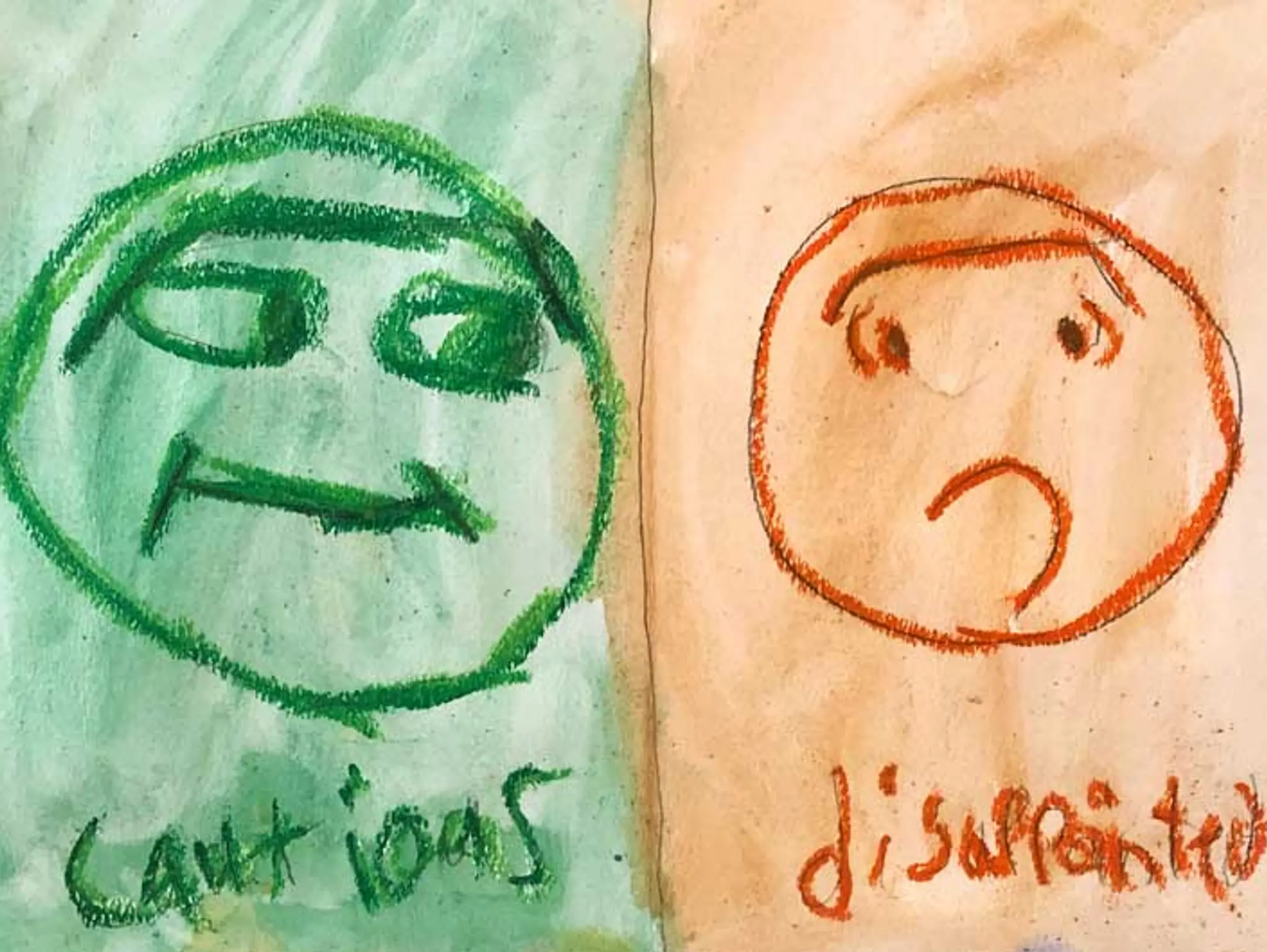 ClipCard: Four Emotions