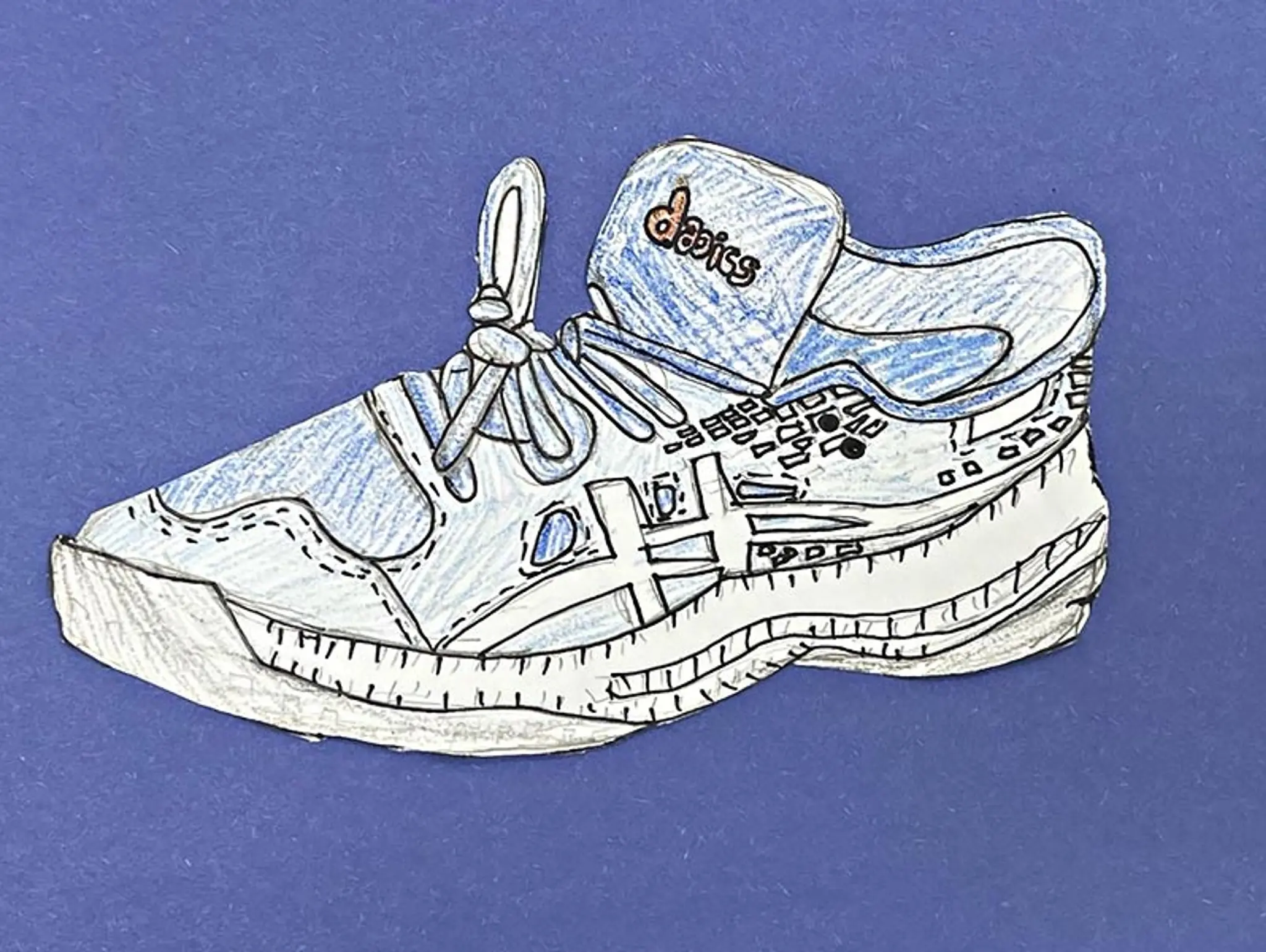 Middle School ClipCard | Observational Shoe Art