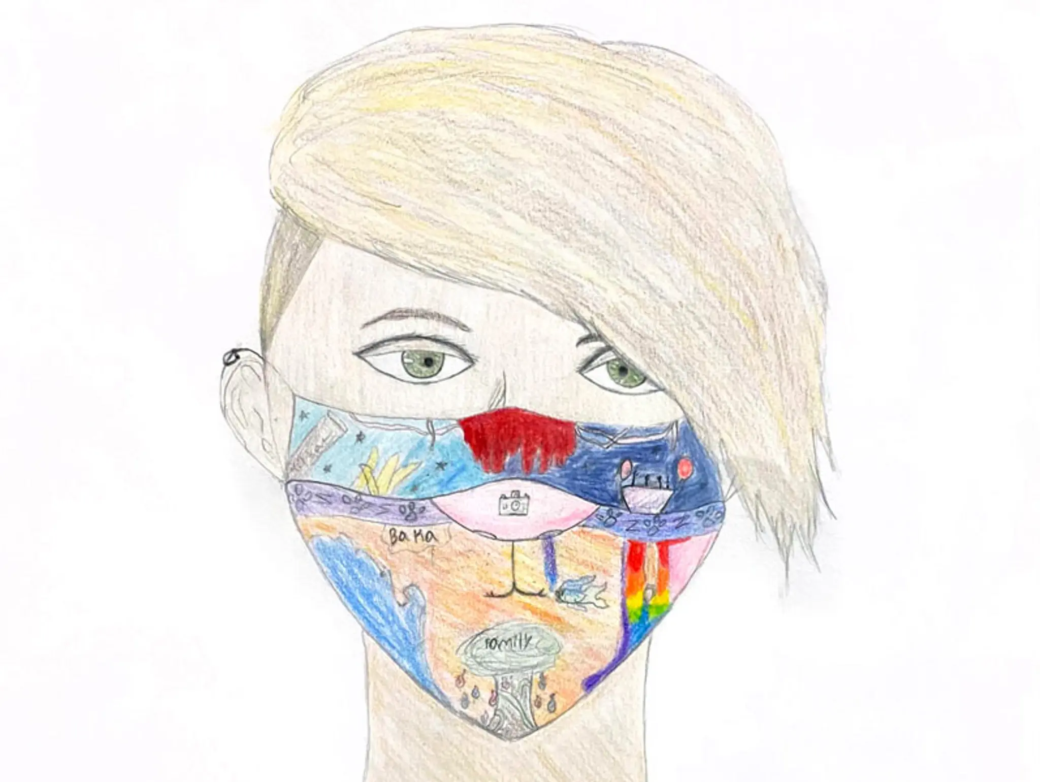 Masked Self-Portraits