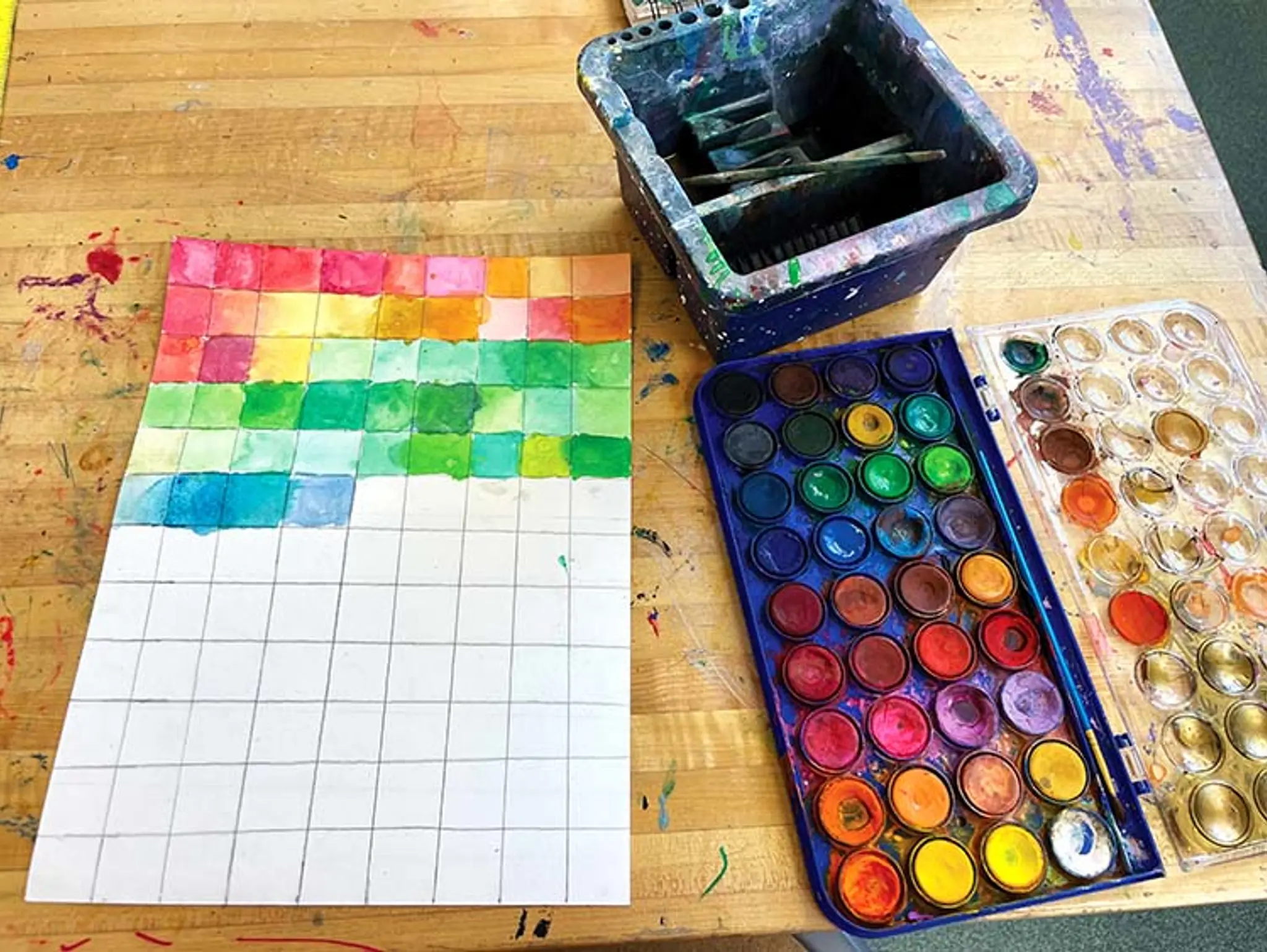 ClipCard: One Hundred Color Challenge