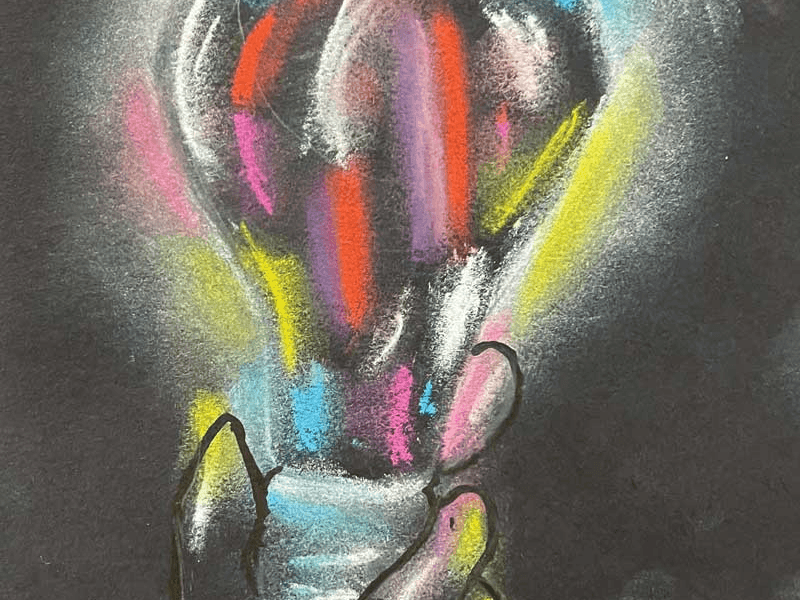 ClipCard: Light Bulb Still Life