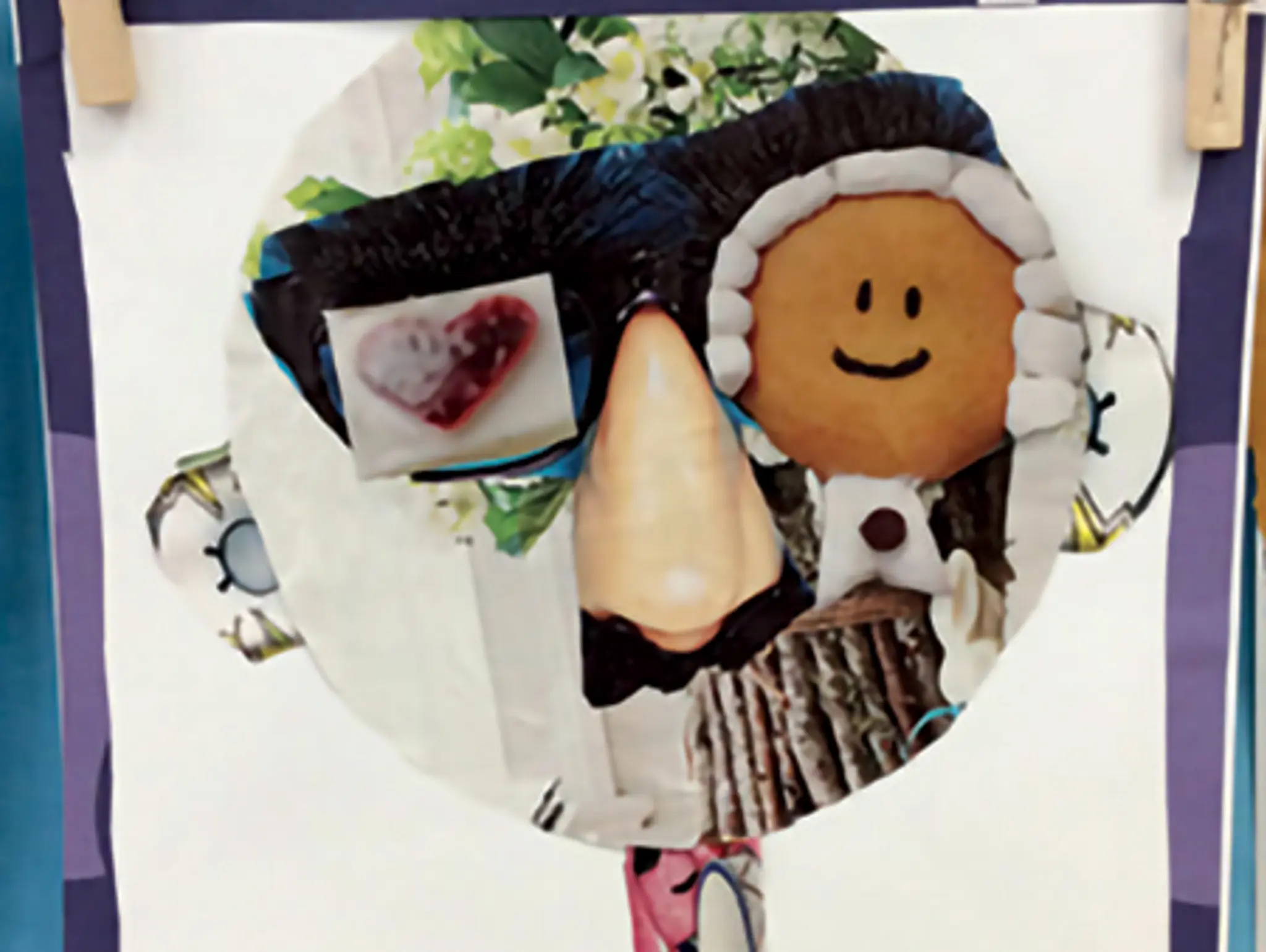 ClipCard: Dalí-Inspired Collage