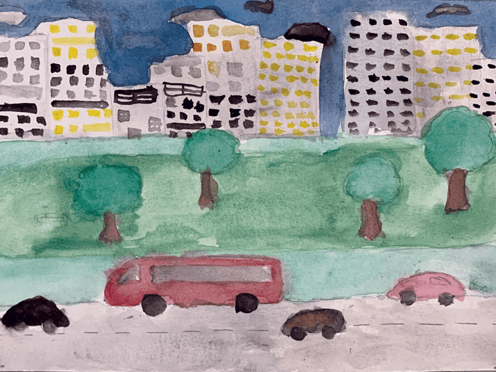 Juxtaposition Watercolors