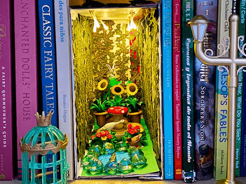 When Bookshelves Come Alive 