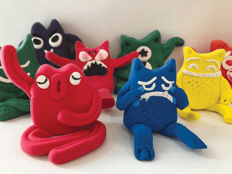 ClipCard: Color Monsters