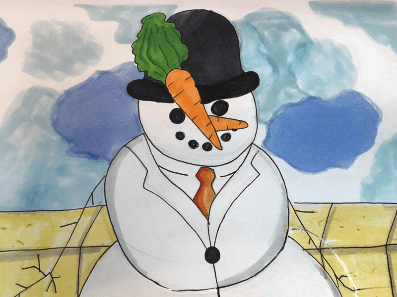 Elementary ClipCard | Snowperson Parody