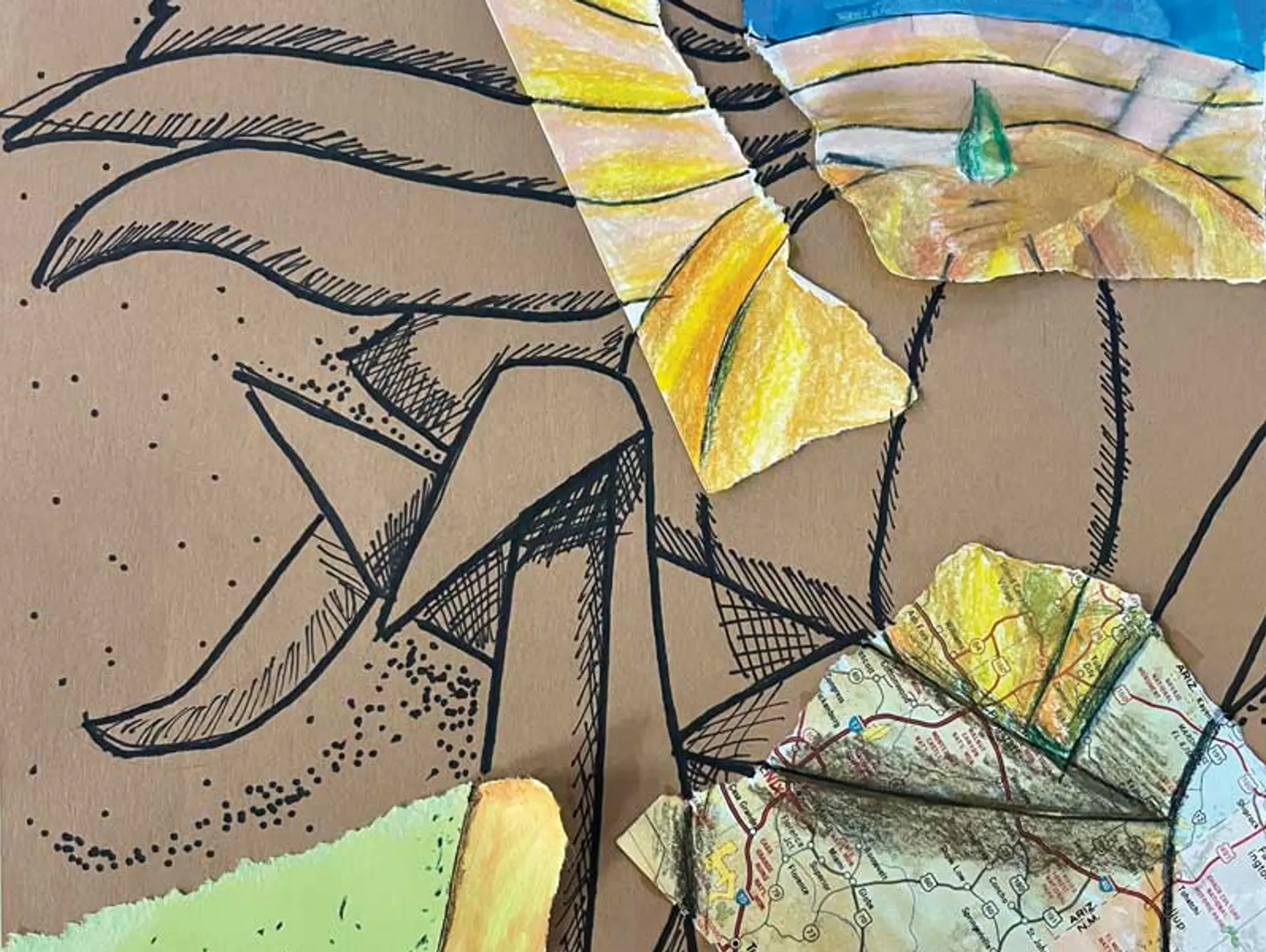 ClipCard: Mixed-Media Still Life