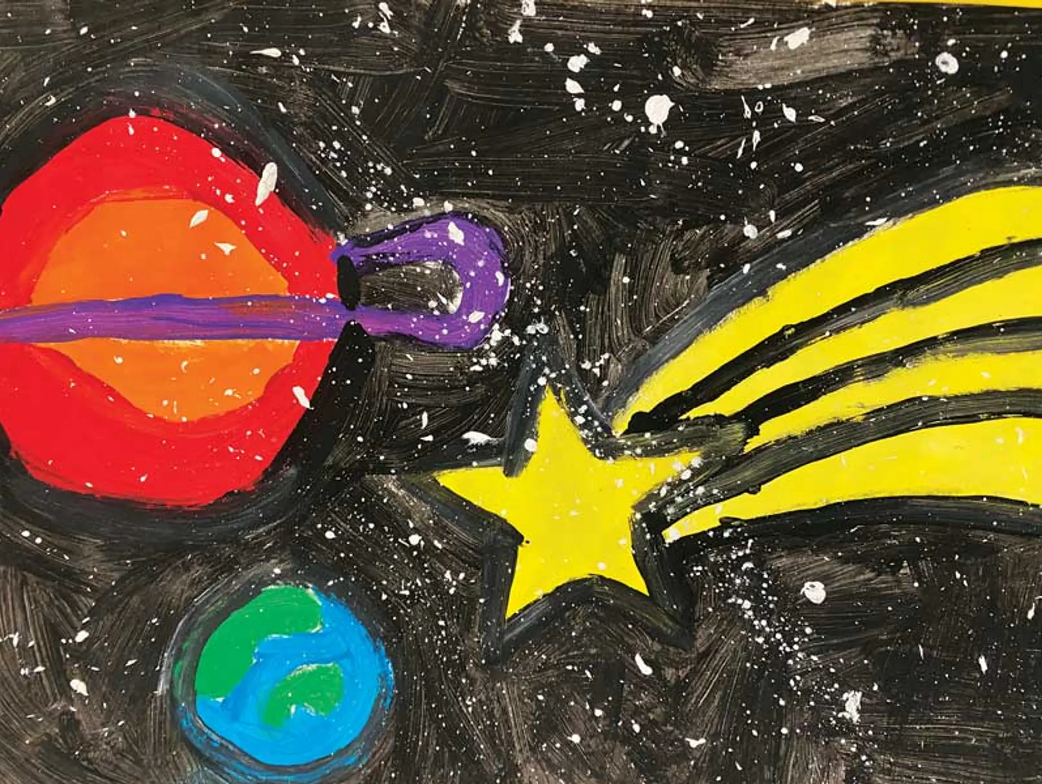 ClipCard: Space Scenes