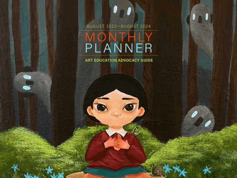 Davis Monthly Planner: Student Art Submissions