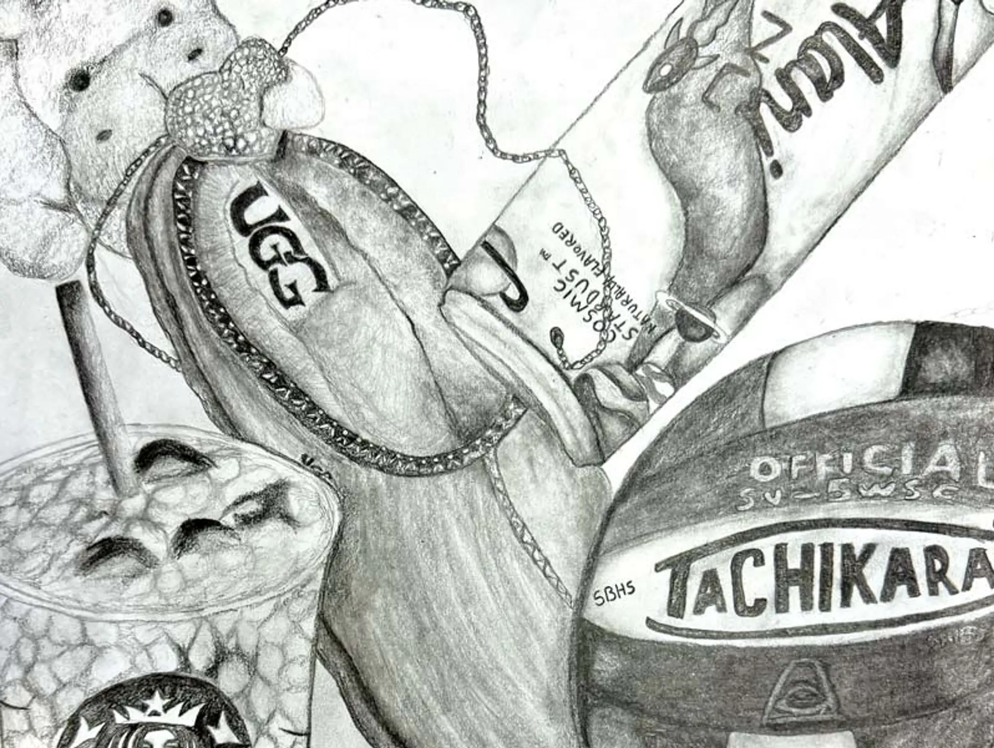 ClipCard: Still-Life Self-Portraits