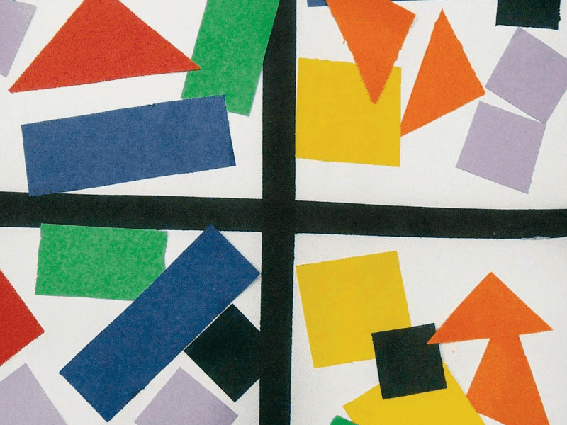 Early Childhood ClipCard: Paper Quilt Squares