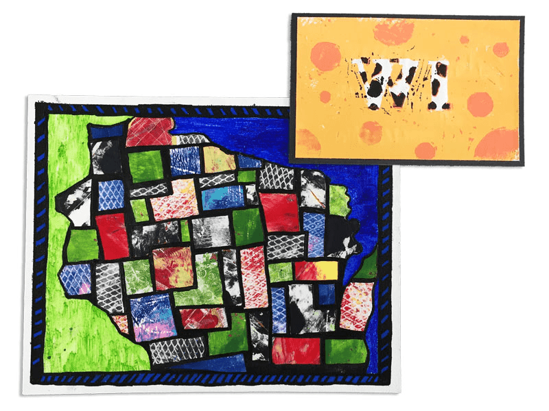 Vacation Destination Printmaking: Exploring Gel Plates and Linocut