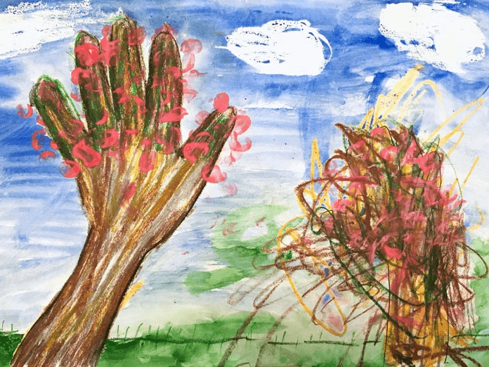 A Cherry Blossom Tree Study: Kinesthetic Learning with Children and Parents
