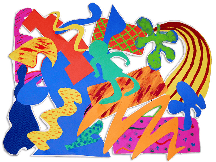 Abstract Modernism: Inspired by Elizabeth Murray  