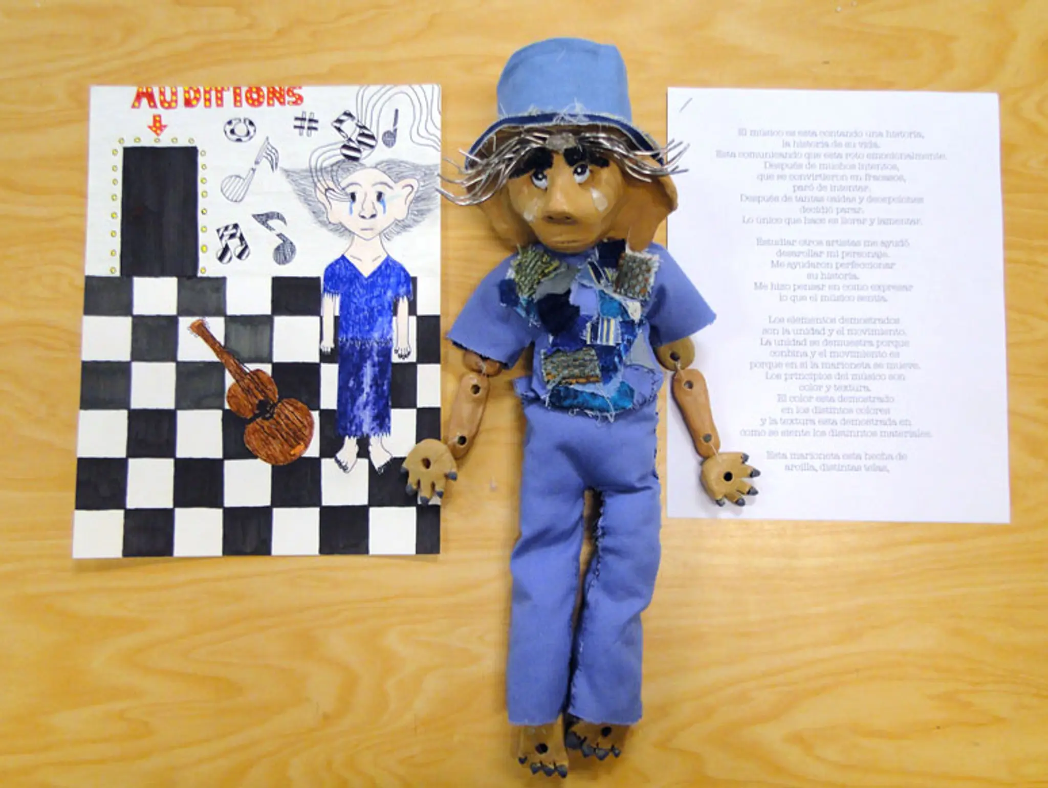 Mixed-Media Marionettes