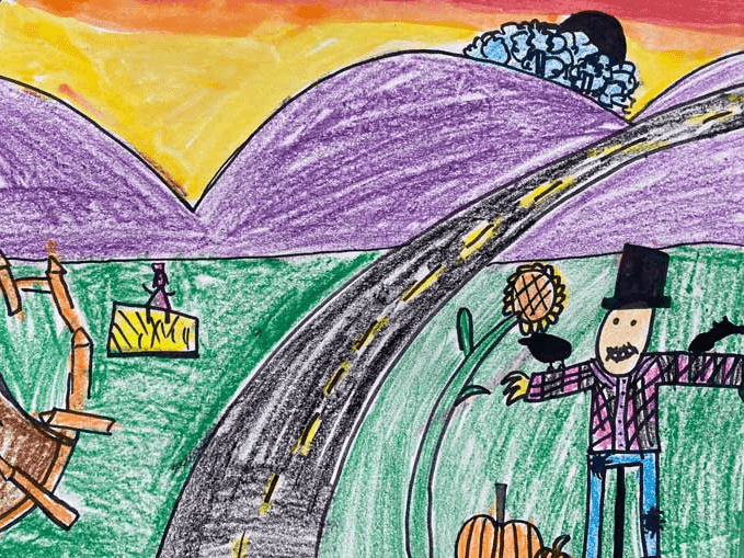 ClipCard: Scarecrow Landscapes