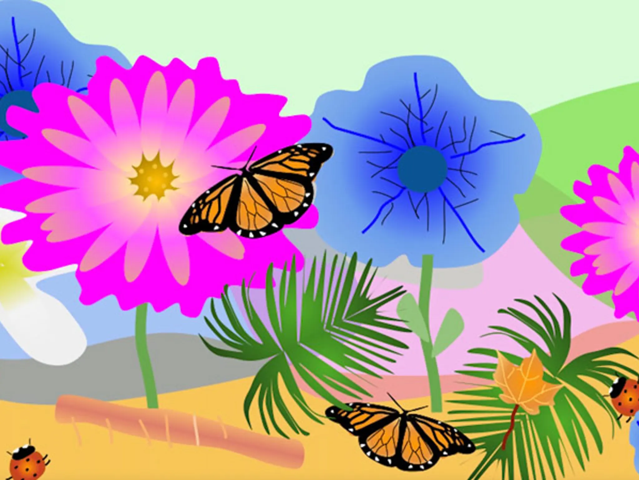Fantastical Digital Gardens: Integrating Science into Art and Design