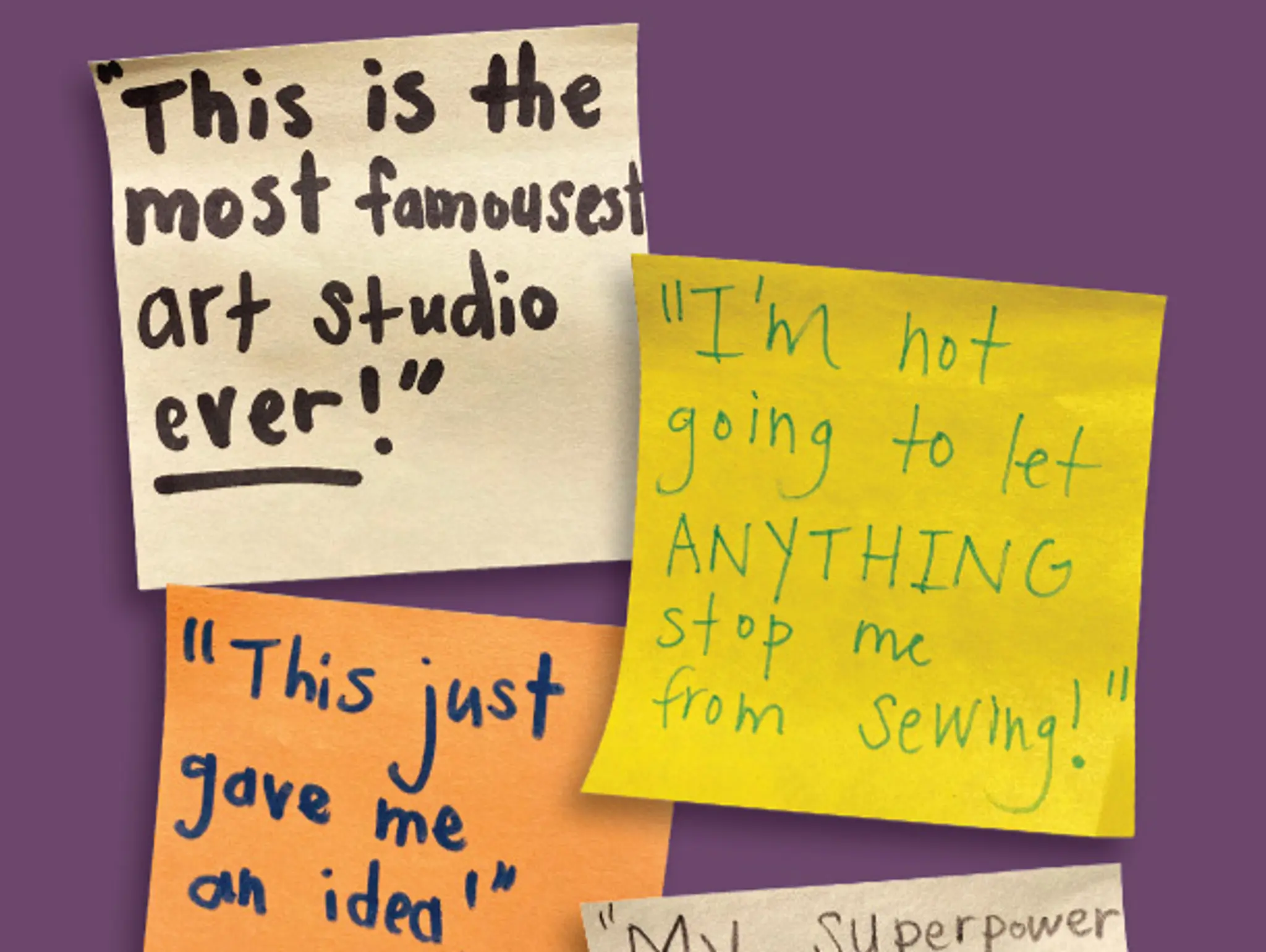 Snapshots: Overheard in the Art Studio